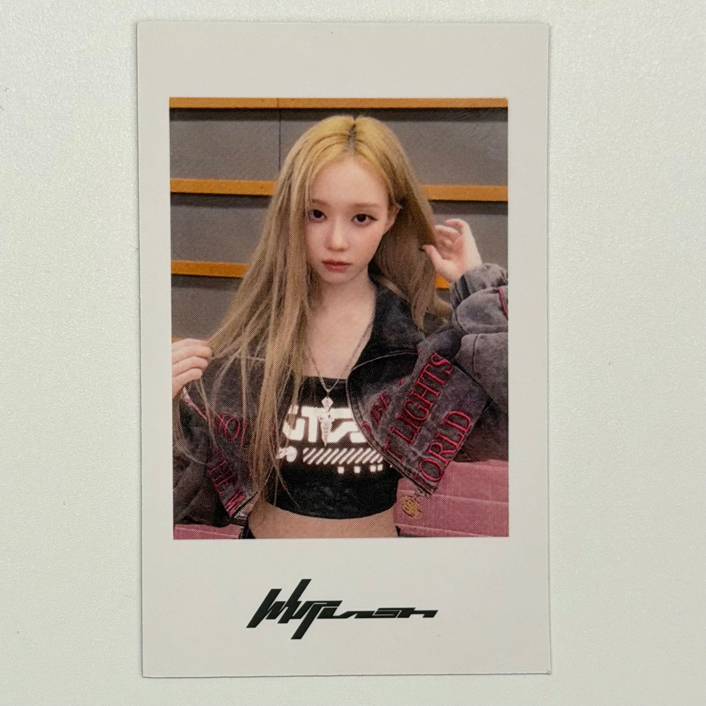 WINTER (AESPA) - WHIPLASH SHANGHAI POP UP PHOTOCARD