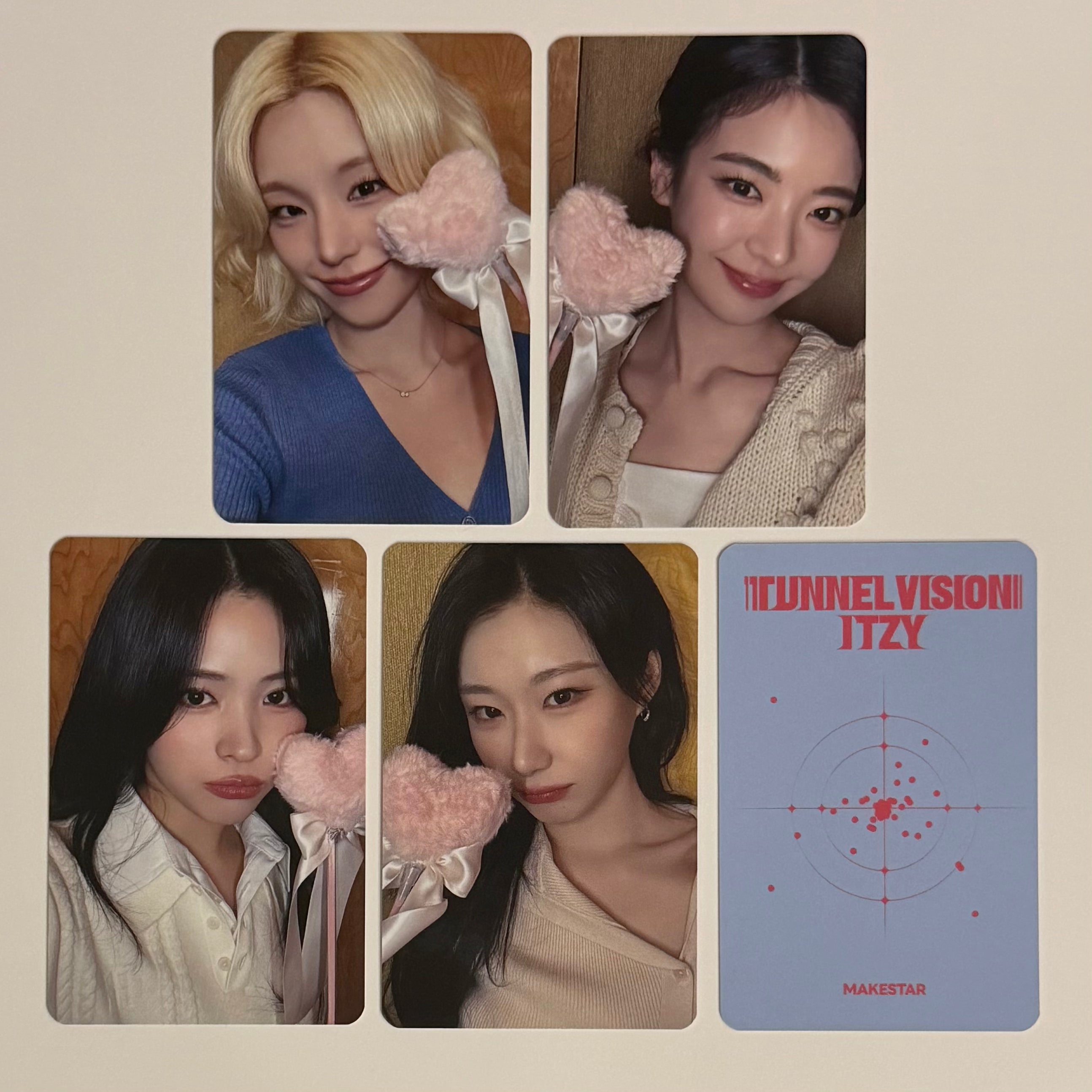 ITZY - TUNNEL VISION MS MAKESTAR SHANGHAI OFFLINE FANSIGN POB PHOTOCARD