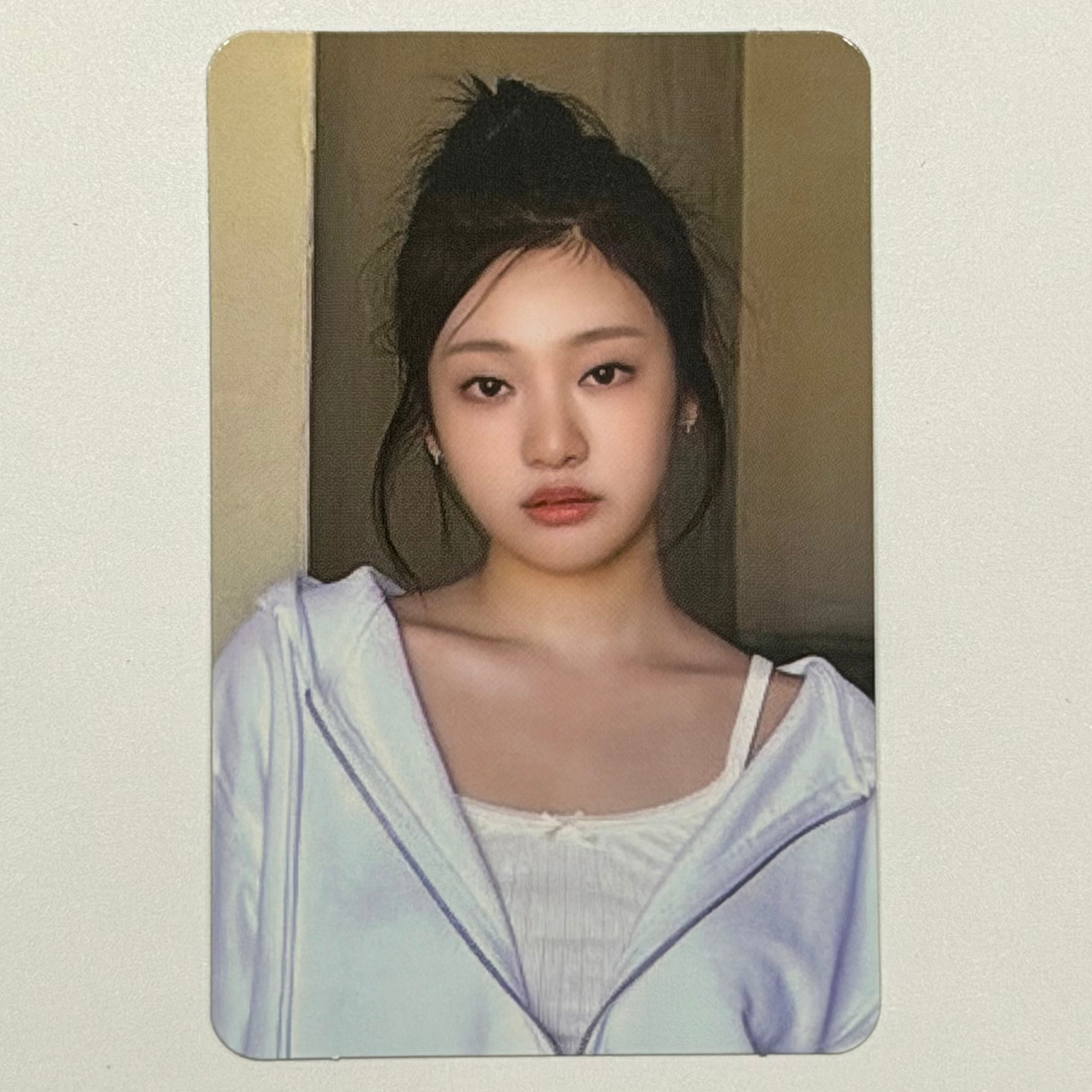 NINGNING (AESPA) - MY WORLD SOUNDWAVE SW FANSIGN POB PHOTOCARD