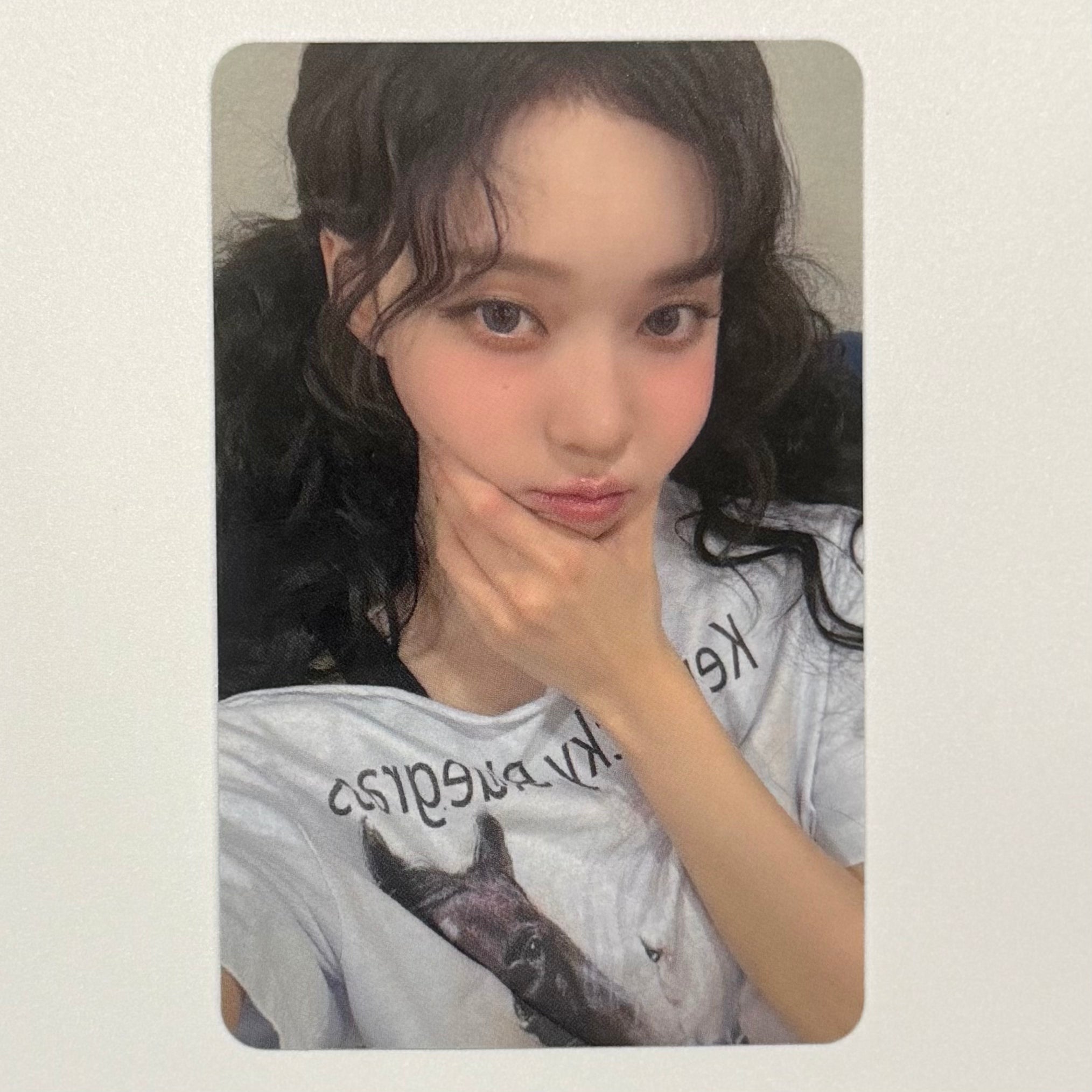 WINTER (AESPA) - DIRTY WORK APPLE MUSIC POB PHOTOCARD