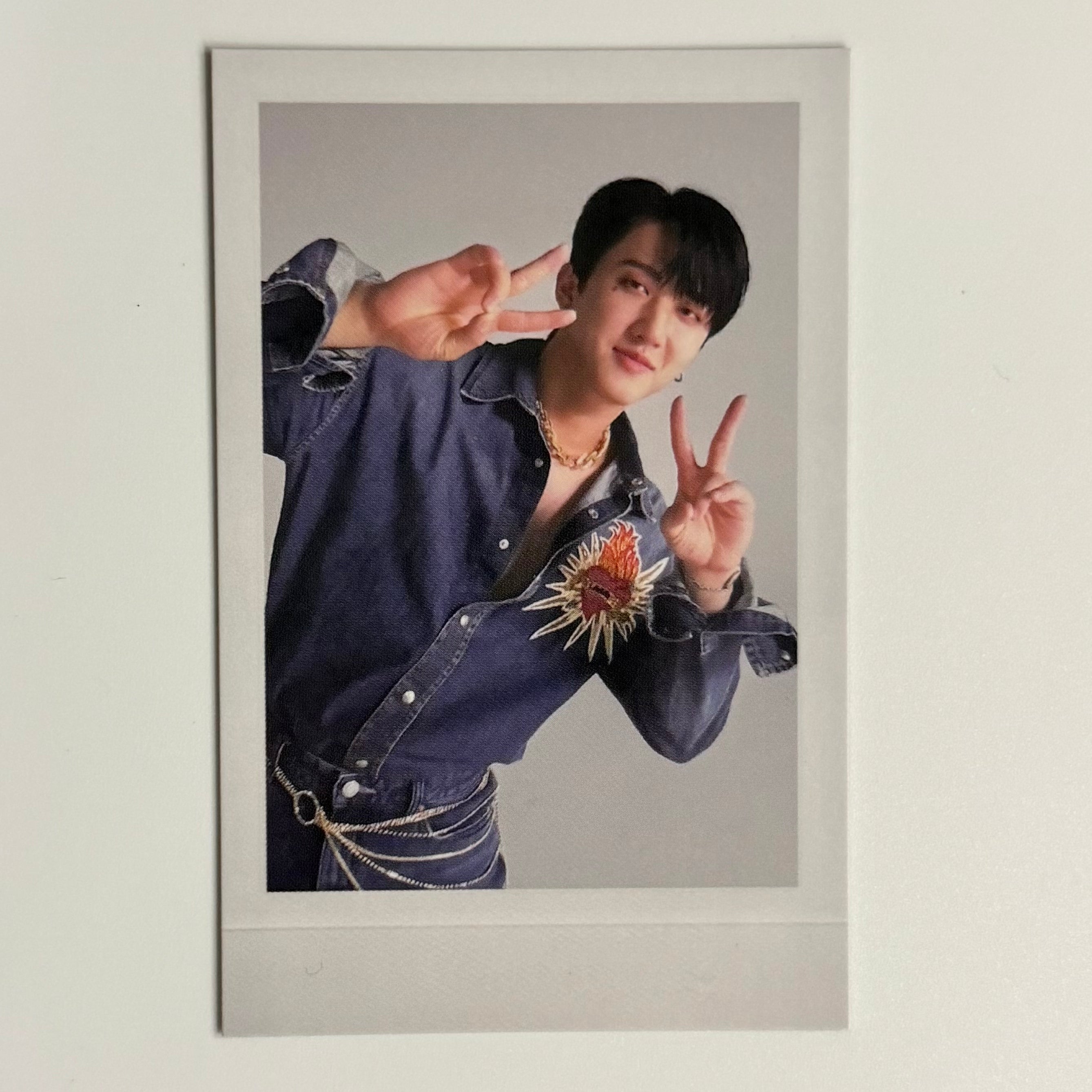 CHANGBIN (STRAY KIDS) - MAXIDENT ALBUM POLAROID PHOTOCARD