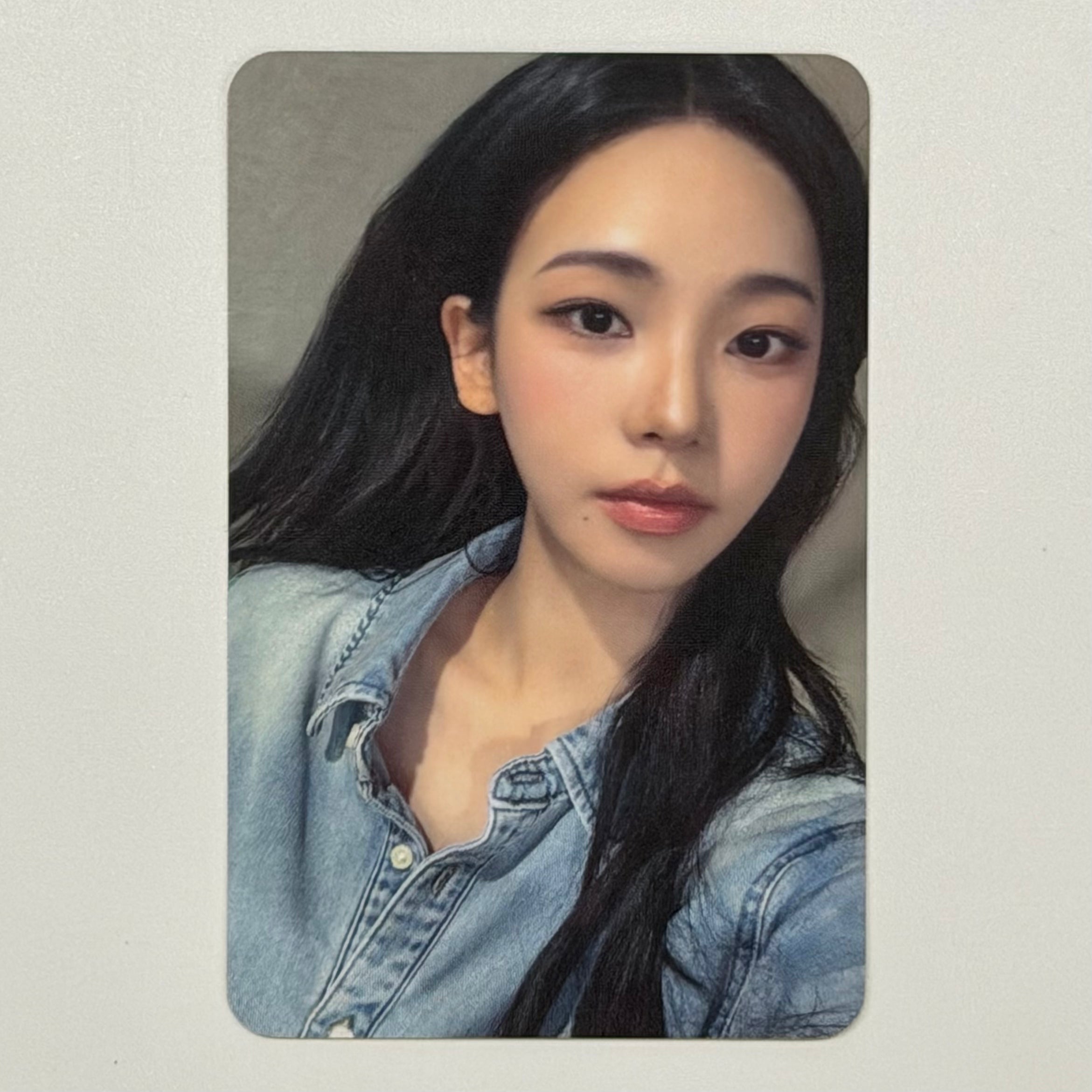 KARINA (AESPA) - LEMONADE WITHMUU WM FANSIGN POB PHOTOCARD