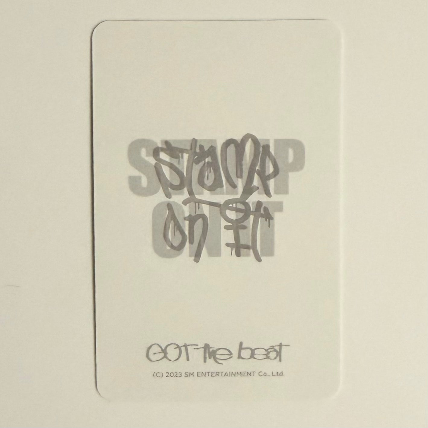 WINTER (AESPA) - STAMP ON IT PHOTOCARD