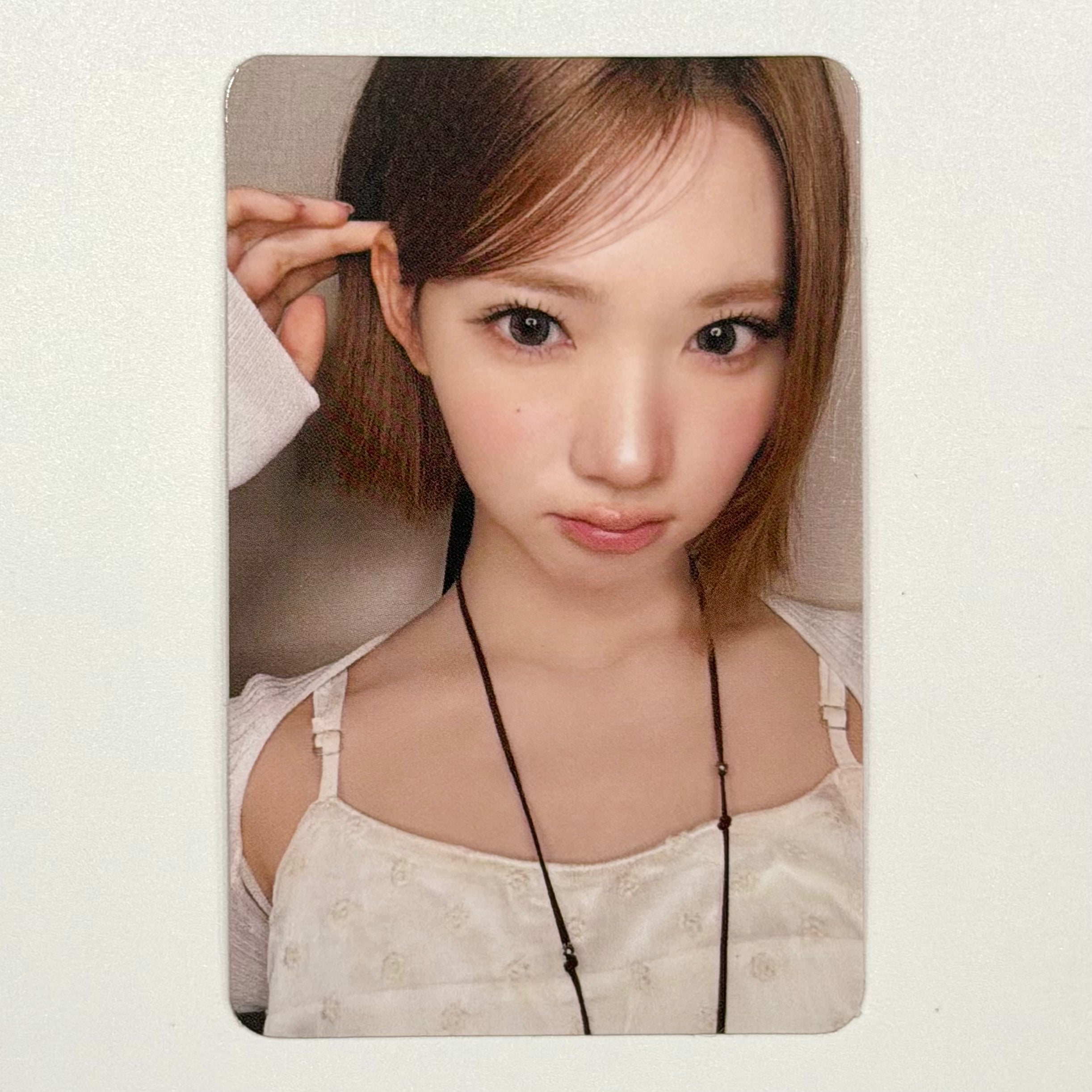 JIWOO (Hearts2Hearts h2h) - LEMON TANG YETIMALL FANSIGN POB PHOTOCARD