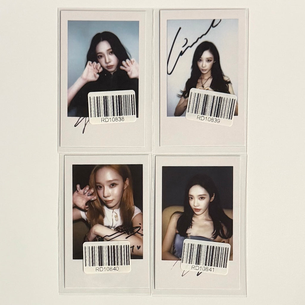 AESPA LEMONADE KMS KMSTATION POB PHOTOCARD ( WDA Ver.)