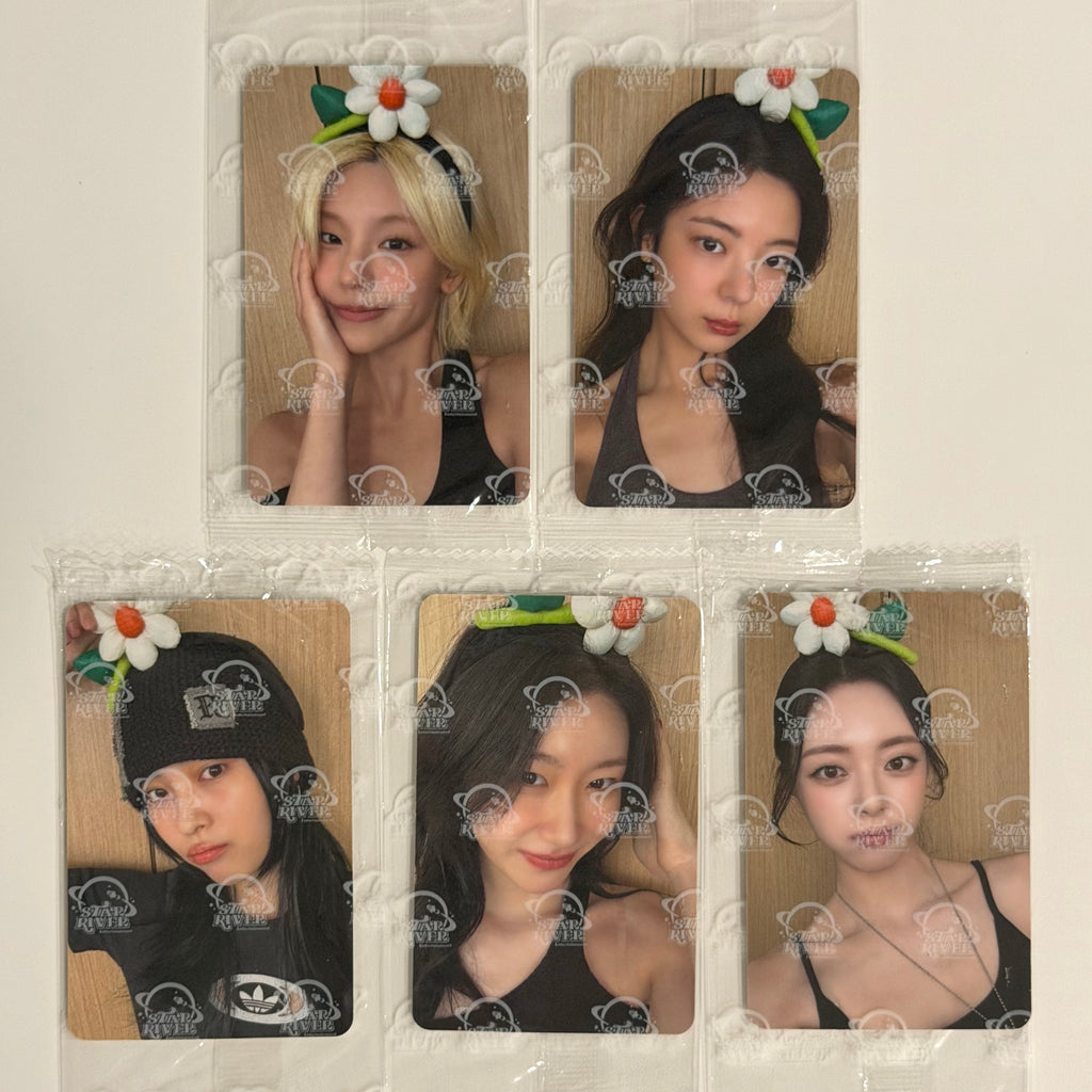 ITZY - TUNNEL VISION SR STAR RIVER ONLINE FANSIGN POB PHOTOCARD