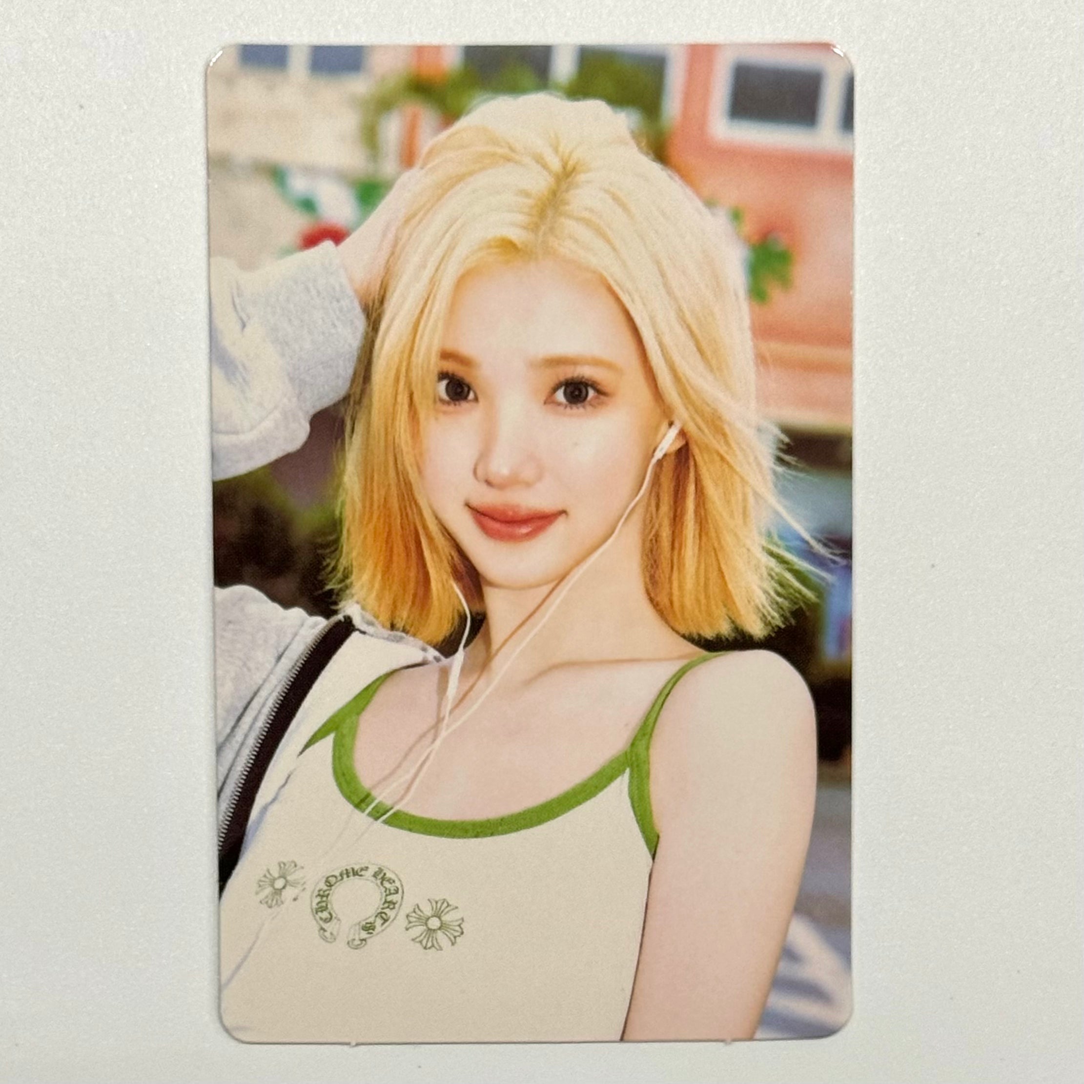 JIWOO (Hearts2Hearts h2h) - LEMON TANG POP UP TRADING PHOTOCARD