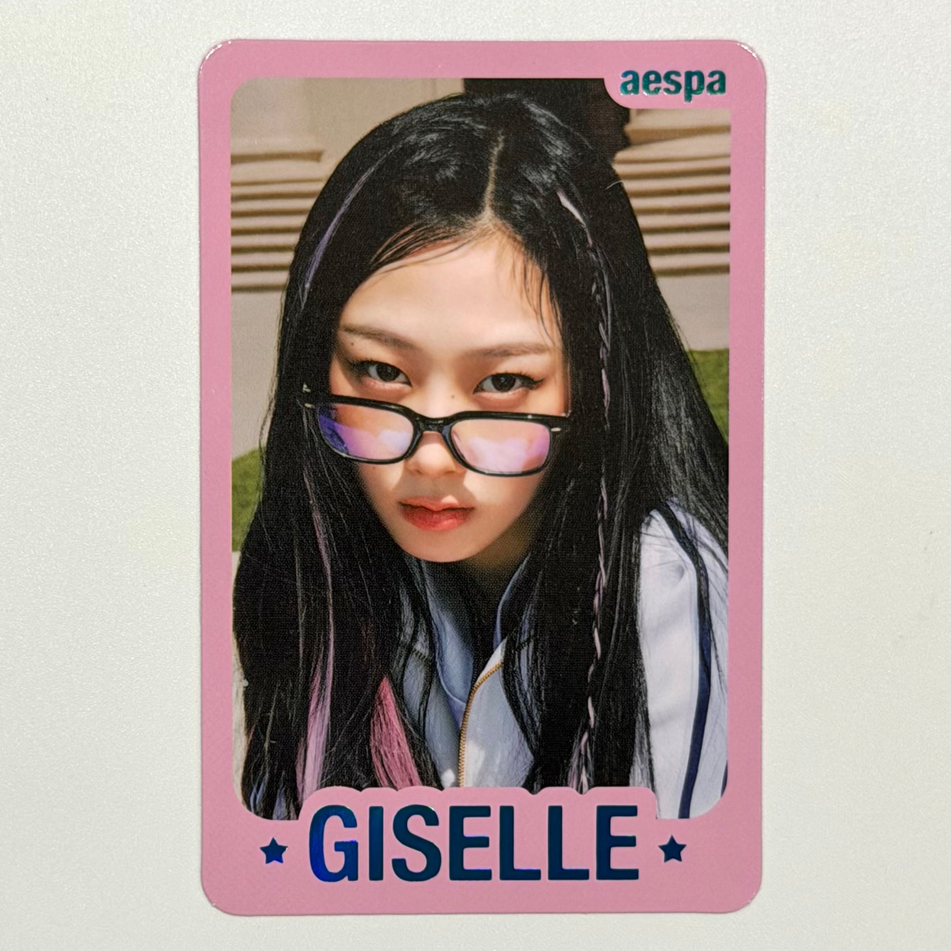 GISELLE (AESPA) - MY WORLD TRADING CARD PHOTOCARD