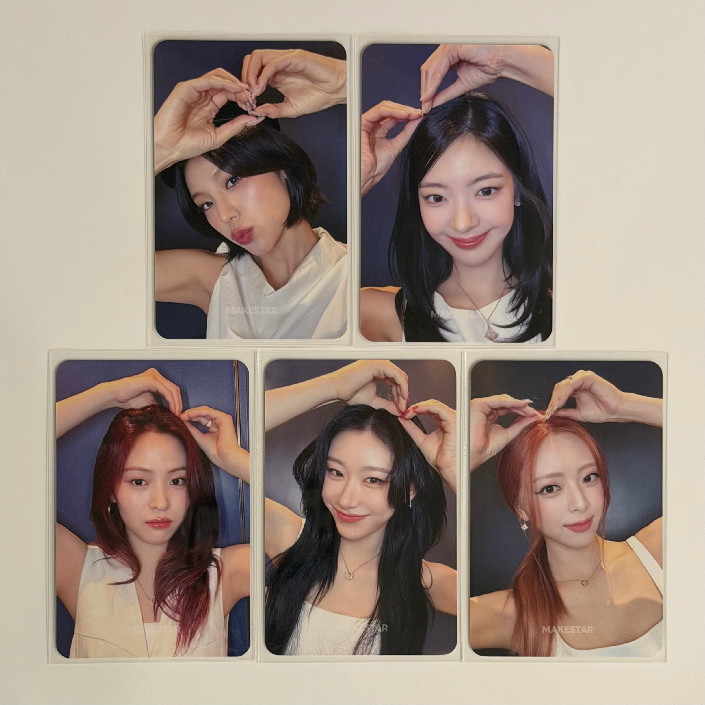 ITZY - GIRLS WILL BE GIRLS GWBG MAKESTAR OFFLINE FANSIGN 2 POB PHOTOCARD