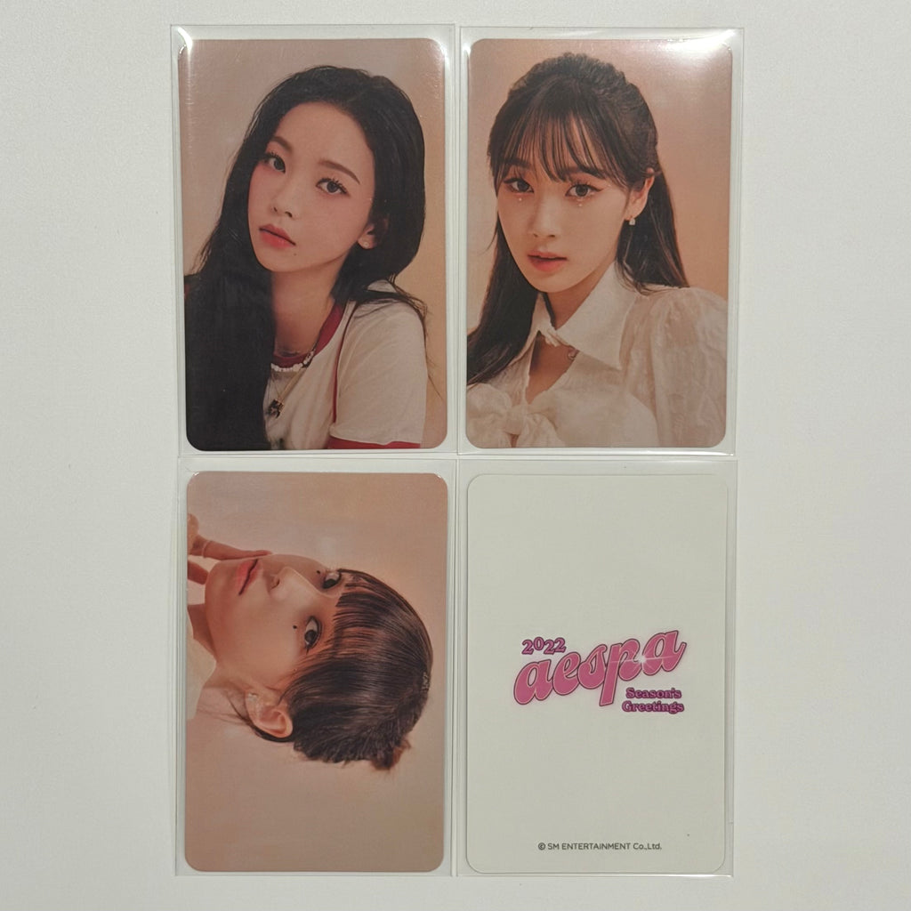 AESPA - 2022 SG SEASON’S GREETINGS SMTOWN POB PHOTOCARD