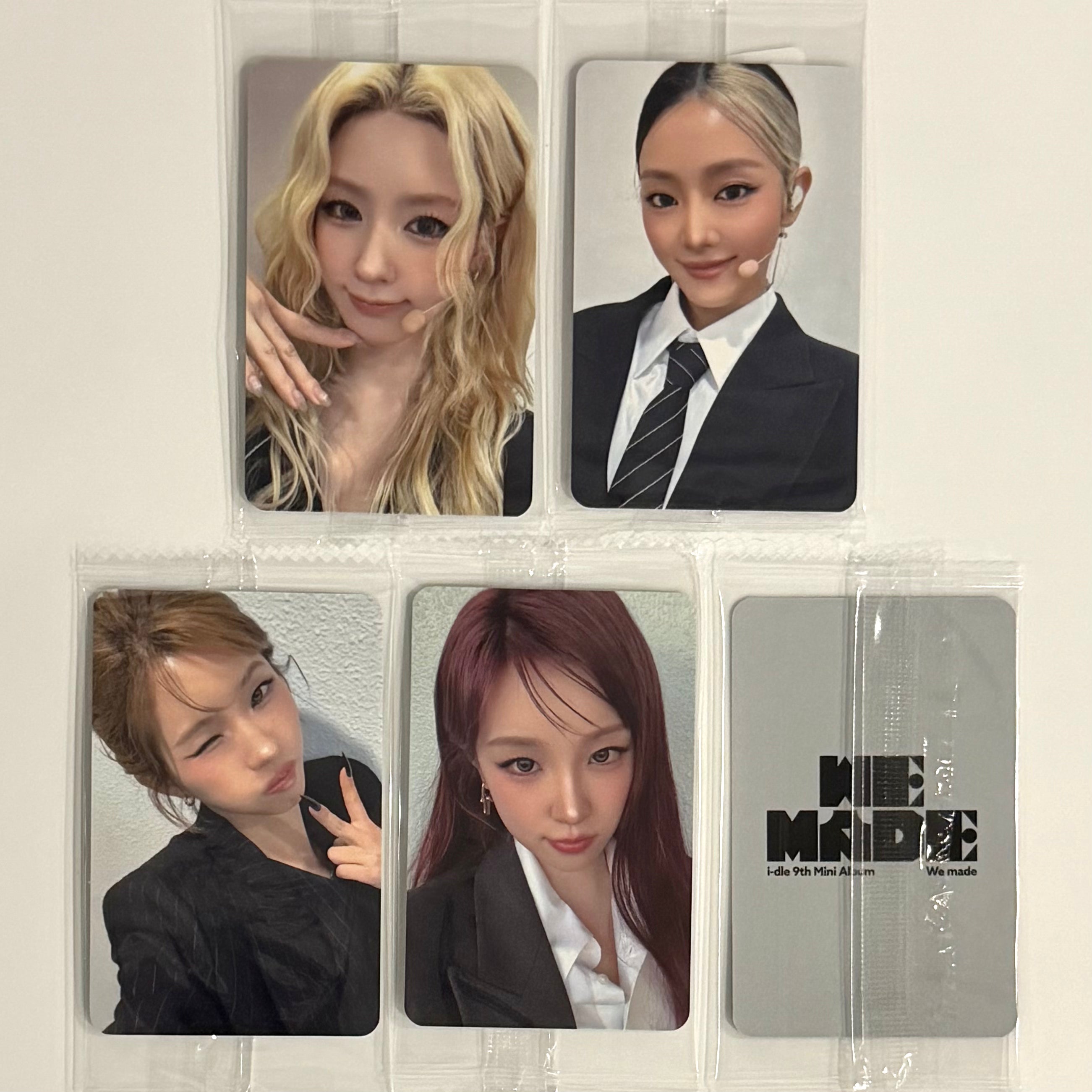 idle - WE MADE KTOWN4U OFFLINE FANSIGN POB PHOTOCARD
