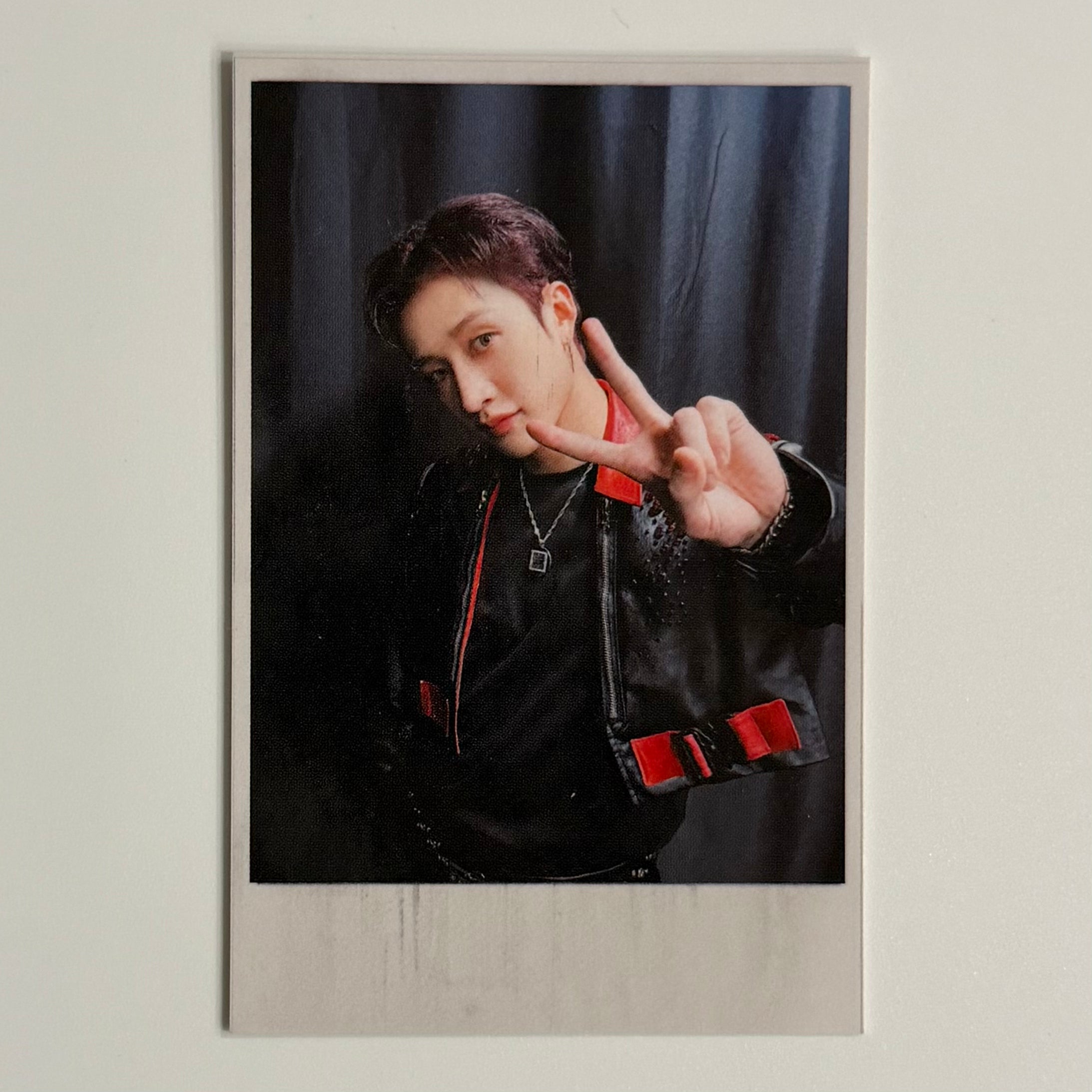 BANG CHAN (STRAY KIDS) - 樂-STAR ROCK STAR JYP SHOP POB PHOTOCARD