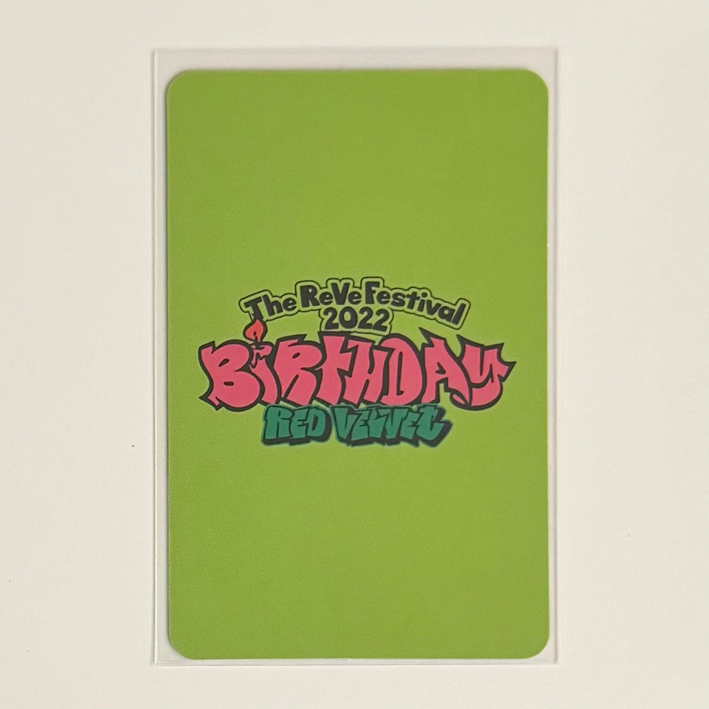 YERI (RED VELVET) - BIRTHDAY SOUNDWAVE POB PHOTOCARD