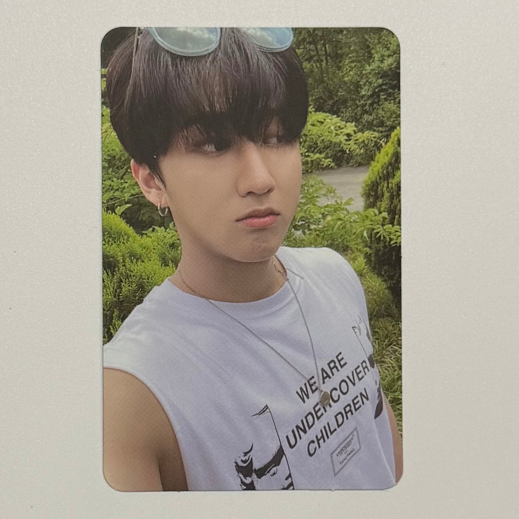 CHANGBIN (STRAY KIDS) - NO EASY ALBUM PHOTOCARD (DOUBLE SIDED)