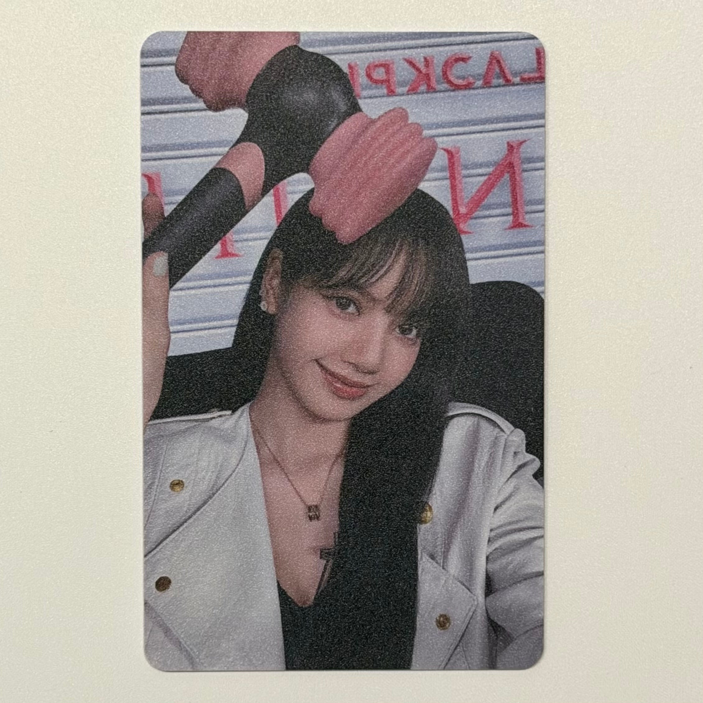 LISA (BLACKPINK) - BORN PINK KMSTATION LUCKY DRAW POB PHOTOCARD