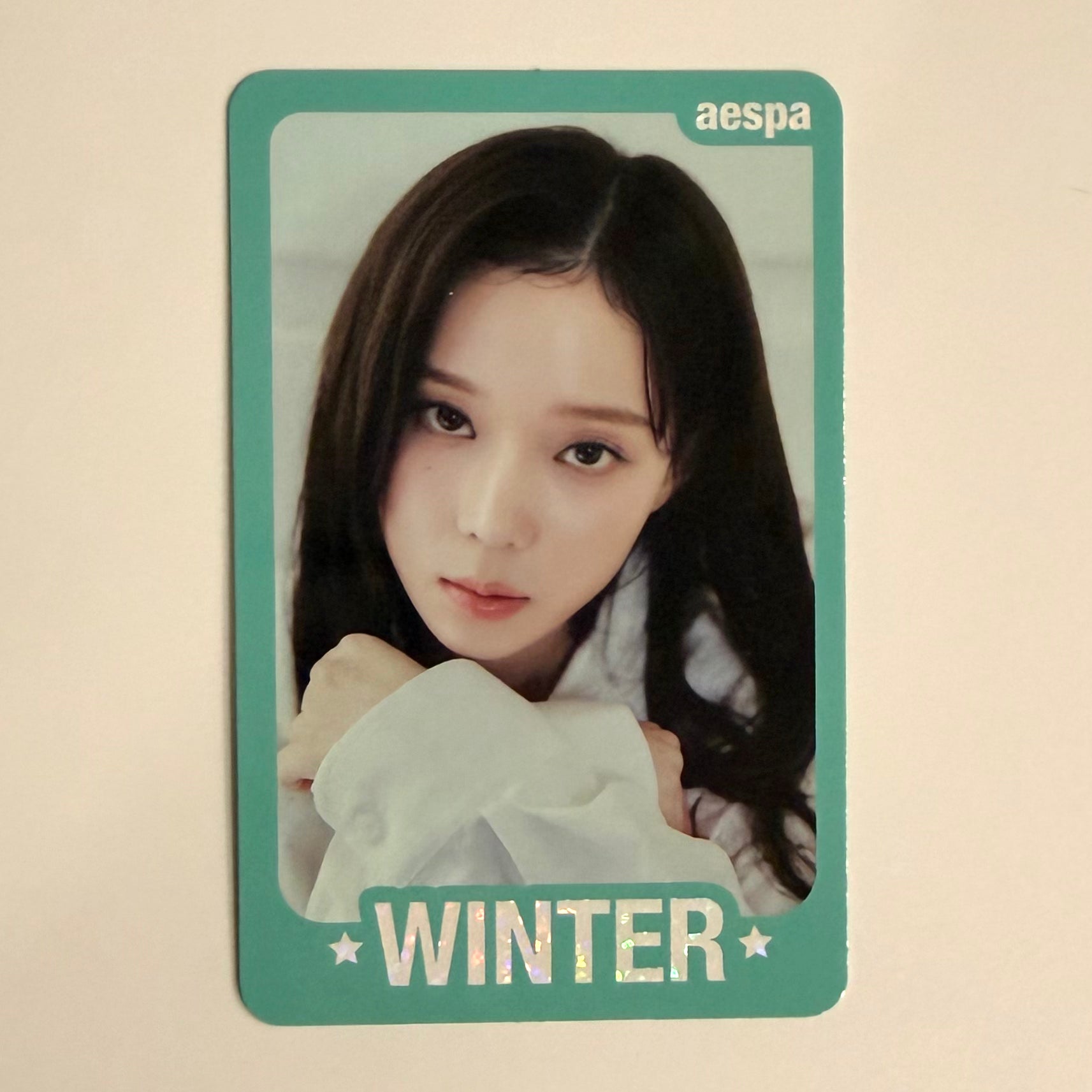 WINTER (AESPA) - MY WORLD TRADING CARD PHOTOCARD