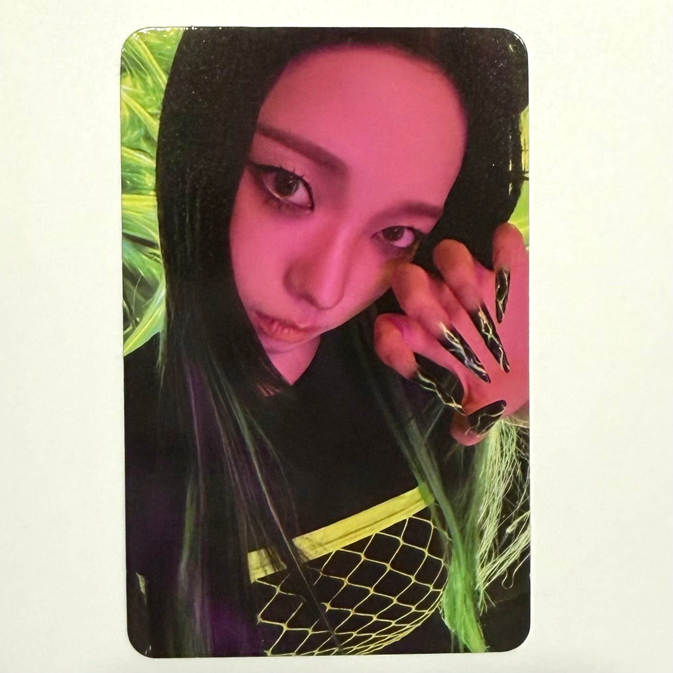 KARINA (AESPA) - LEMONADE ALBUM PHOTOCARD (ACID VER)