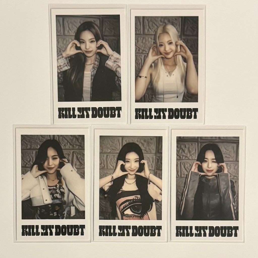 ITZY - KILL MY DOUBT SW SOUNDWAVE OFFLINE FANSIGN 2 POB PHOTOCARD