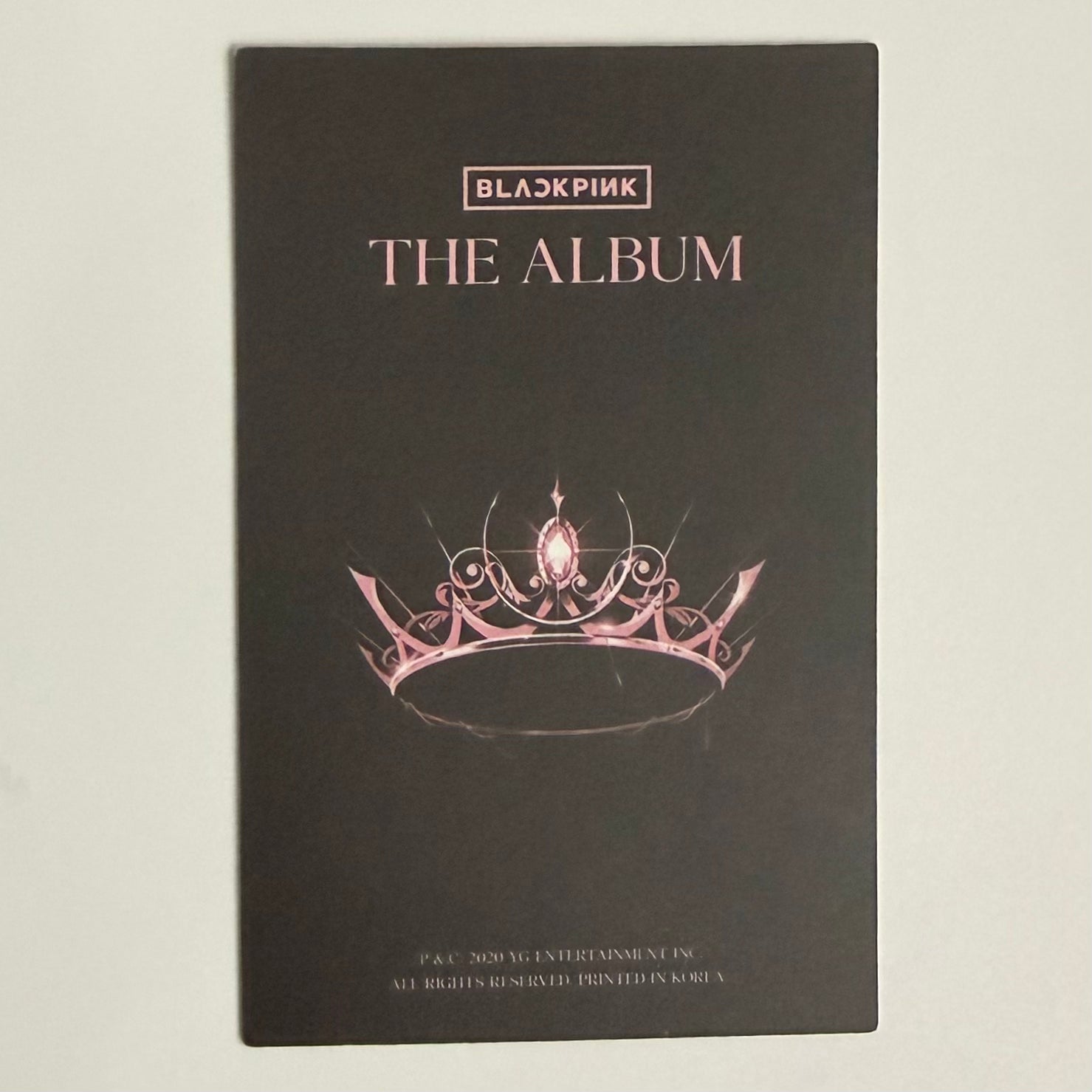 ROSE (BLACKPINK) - THE ALBUM ALBUM PHOTOCARD