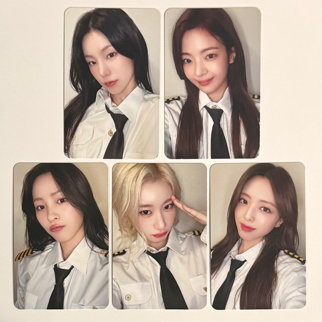 ITZY - GOLD MS MAKESTAR ONLINE FANCALL 5 POB PHOTOCARD (PILOT VER)