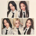 ITZY - GOLD MS MAKESTAR ONLINE FANCALL 5 POB PHOTOCARD (PILOT VER)