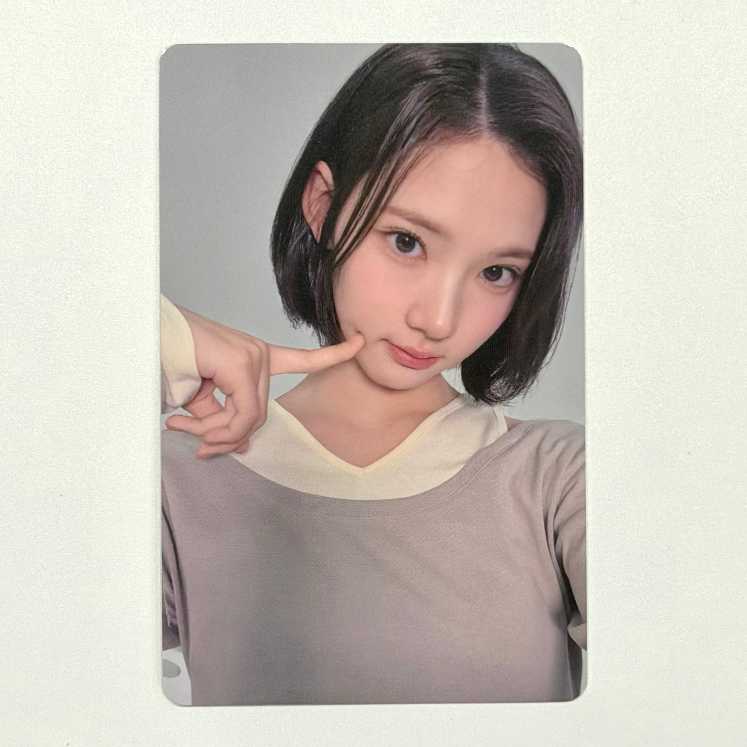 JIWOO (Hearts2Hearts h2h) - LEMON TANG QQ MUSIC PHOTOCARD