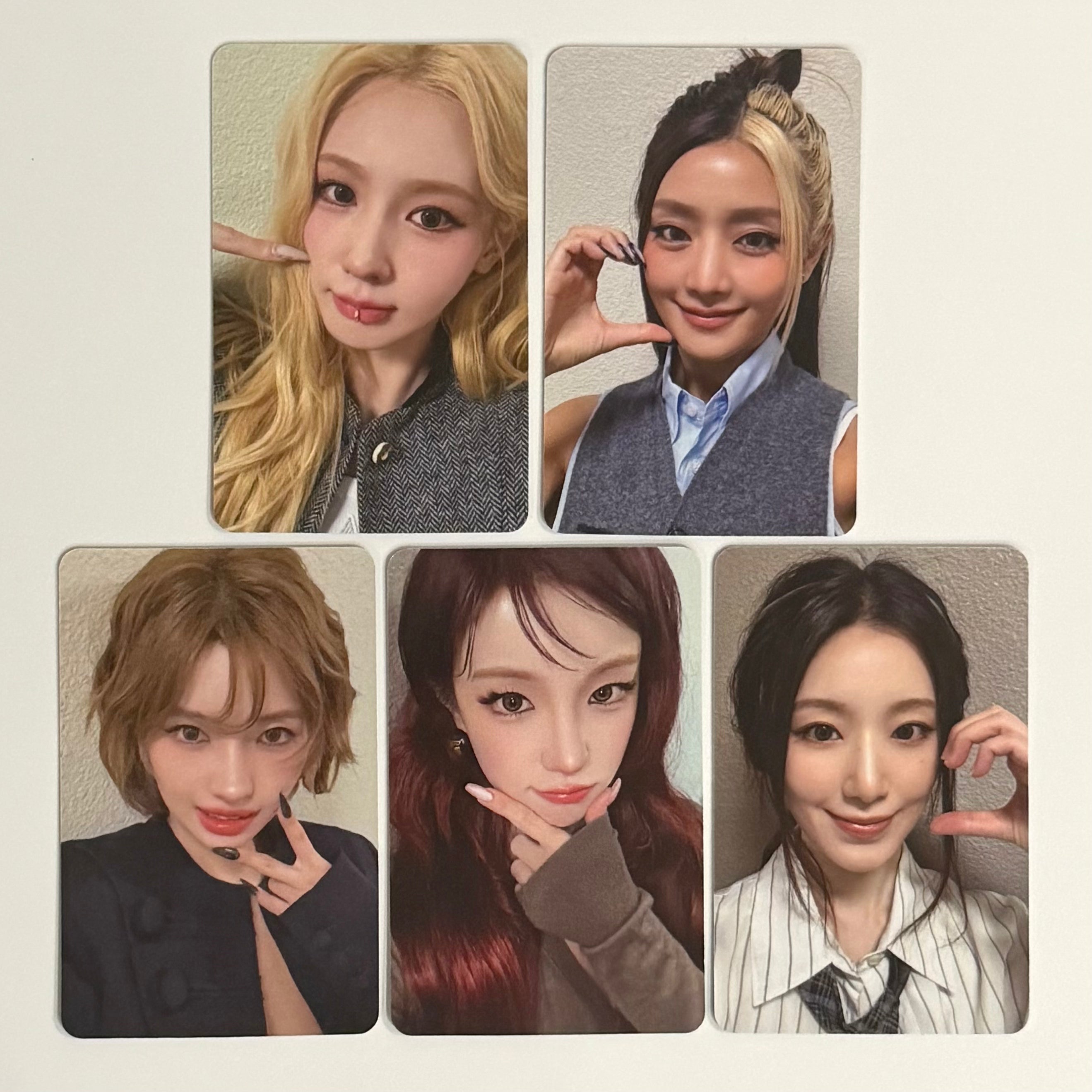 idle - WE MADE APPLE MUSIC ONLINE FANSIGN POB PHOTOCARD