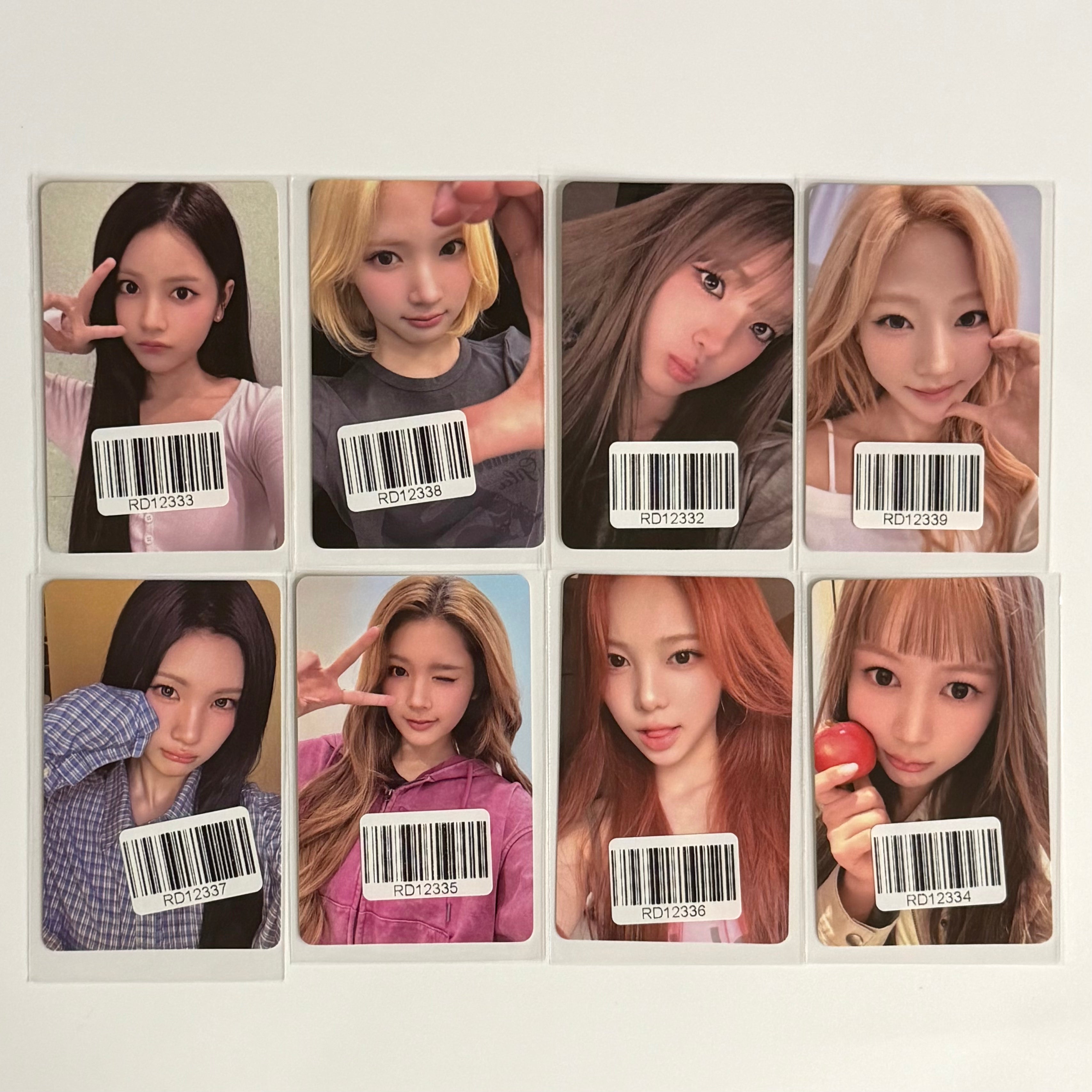 Hearts2Hearts h2h - LEMON TANG KMSTATION LUCKY DRAW POB PHOTOCARD (Ver. A)