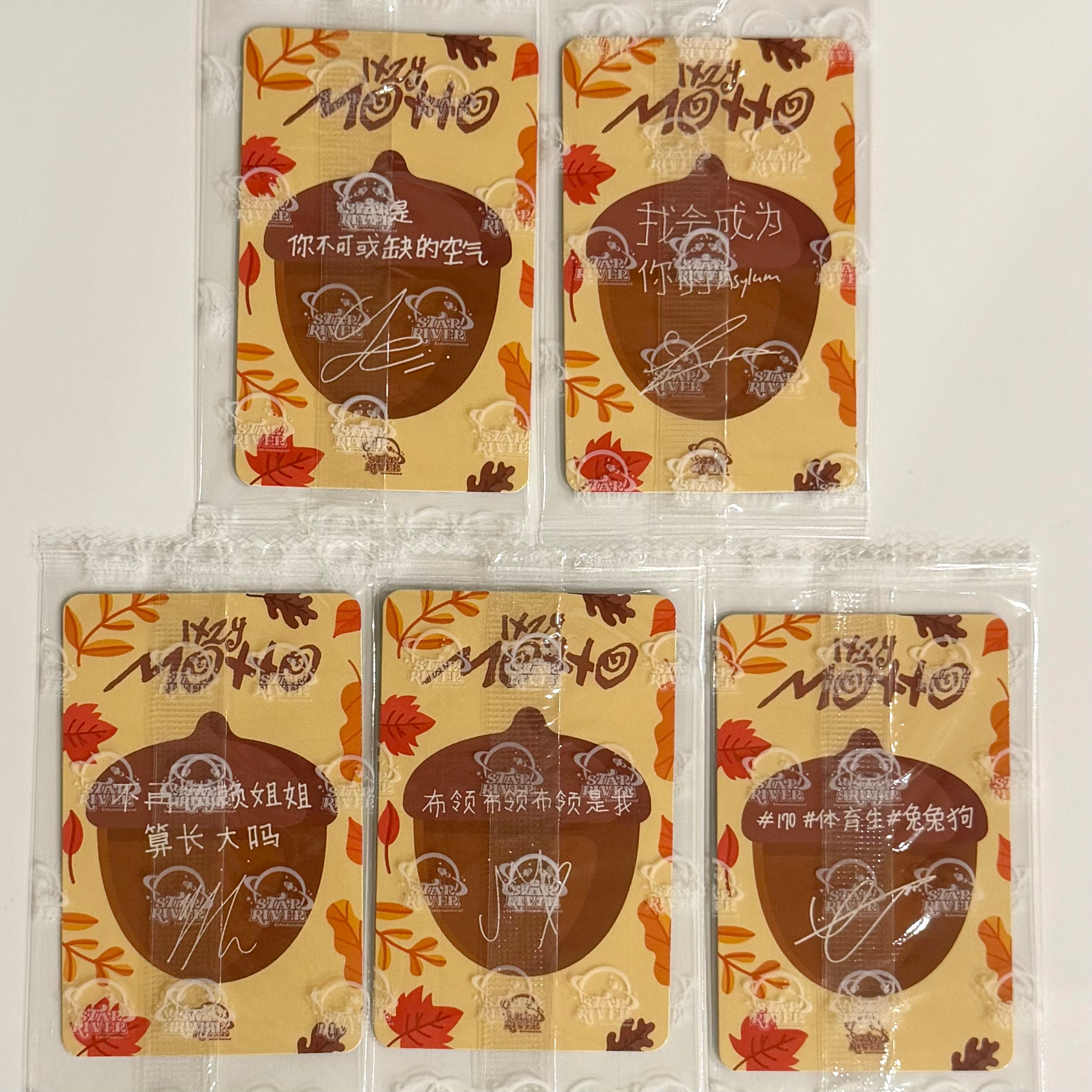 ITZY - MOTTO STAR RIVER ONLINE FANSIGN 2.0 POB PHOTOCARD