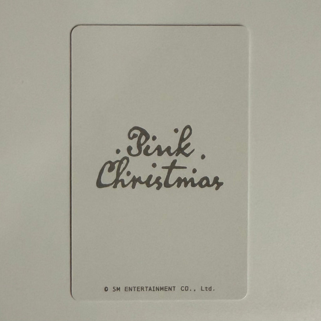AESPA - 2024 PINK CHRISTMAS TRADING PHOTOCARD
