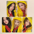 ITZY - GOLD MS MAKESTAR OFFLINE FANSIGN 6 POB PHOTOCARD (RAINCOAT VER)