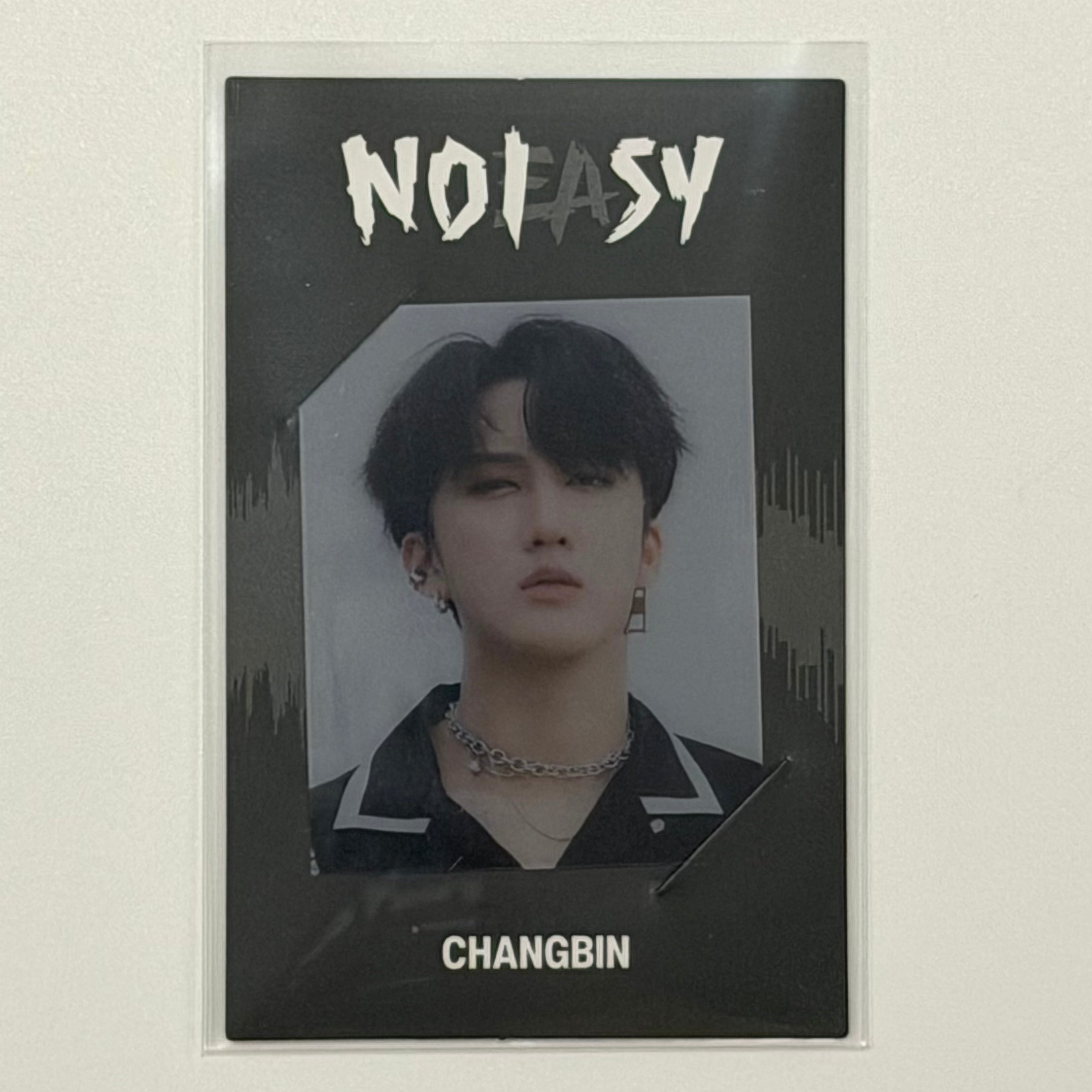 CHANGBIN (STRAY KIDS) - NO EASY ALBUM PHOTOCARD