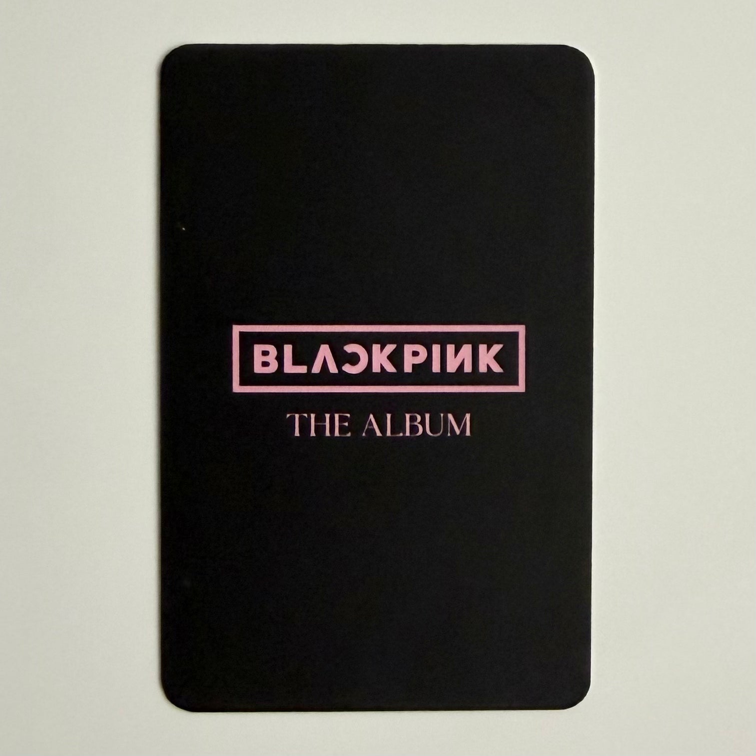 ROSE (BLACKPINK) - THE ALBUM KTOWN4U POB PHOTOCARD