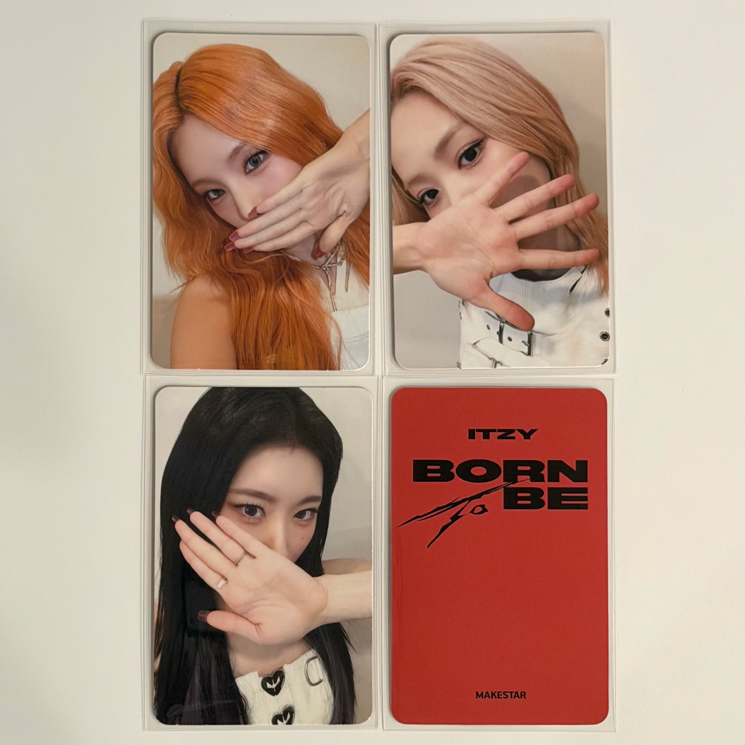 ITZY - BORN TO BE MS MAKESTAR FANSIGN 3 POB PHOTOCARD