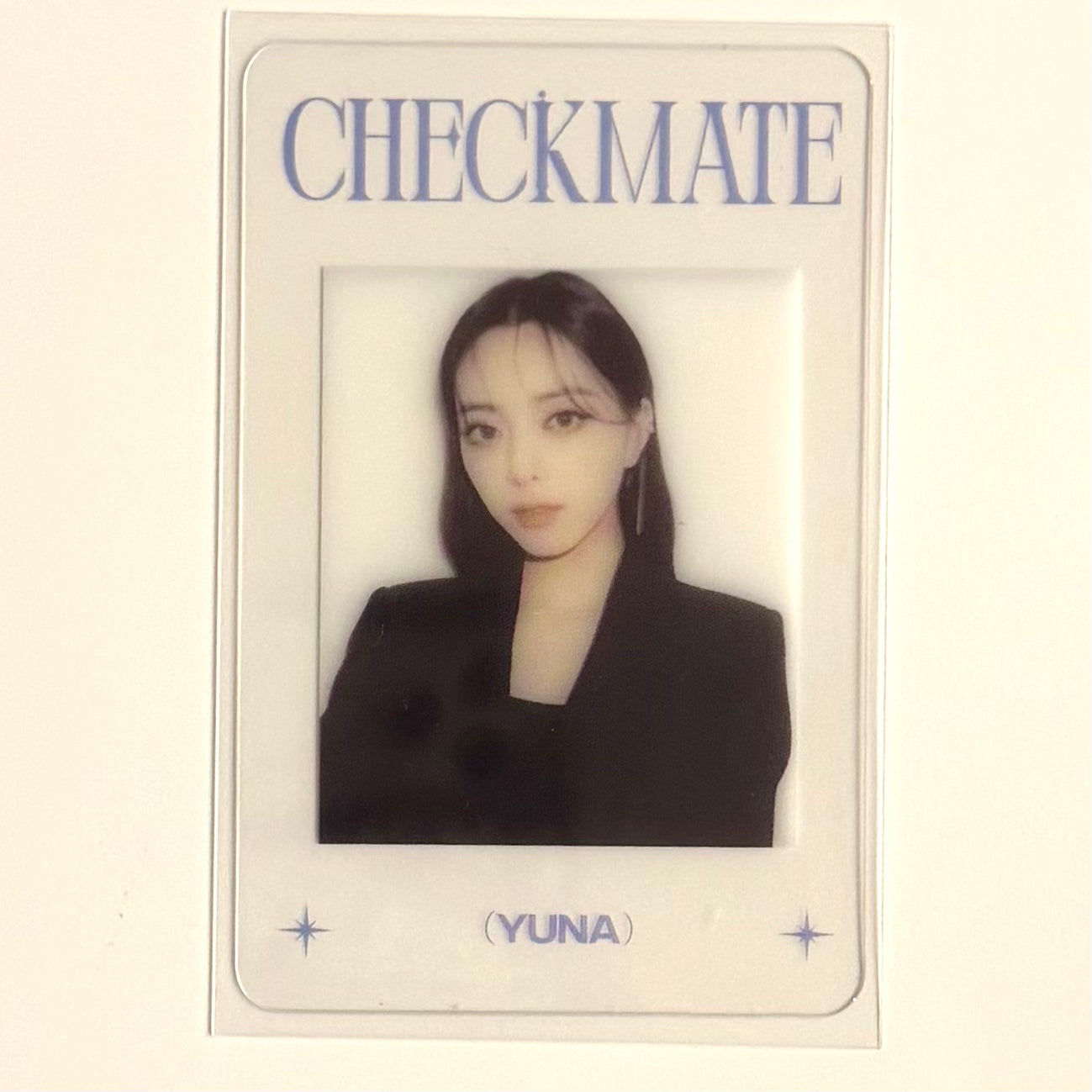 YUNA (ITZY) - CHECKMATE ALBUM PHOTOCARD