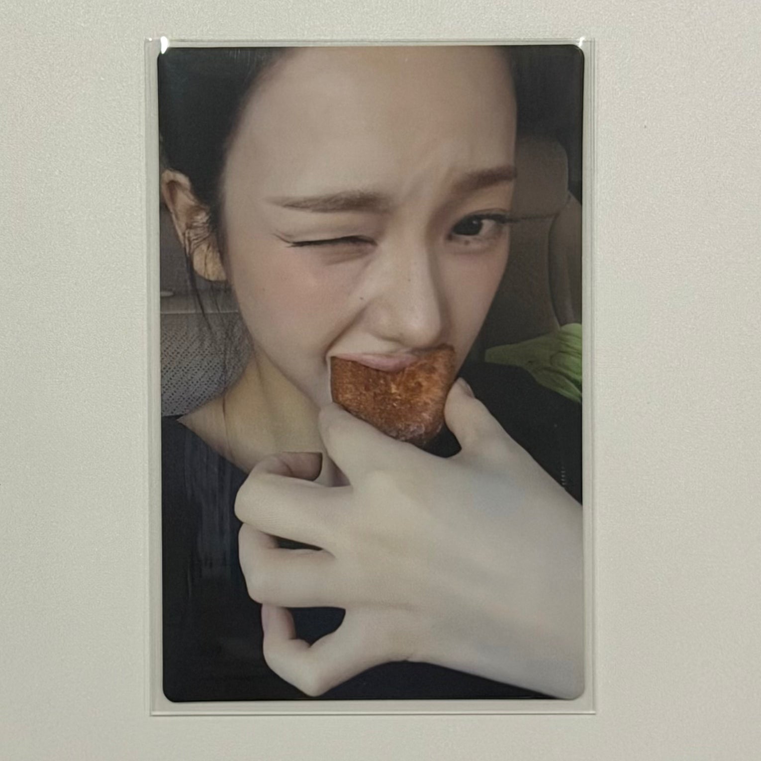 KARINA (AESPA) - LEMONADE QQ MUSIC PHOTOCARD NFC