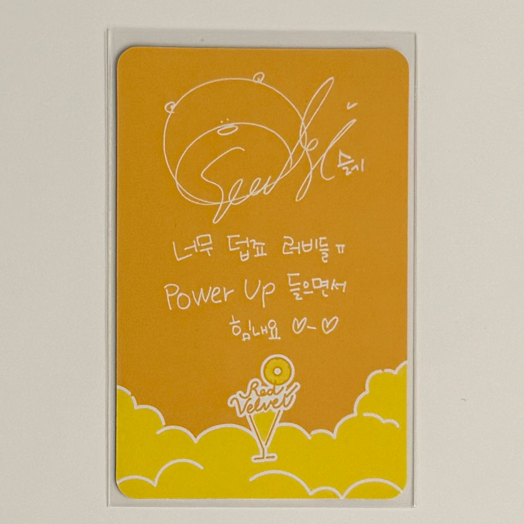 SEULGI (RED VELVET) - SUMMER MAGIC ALBUM PHOTOCARD