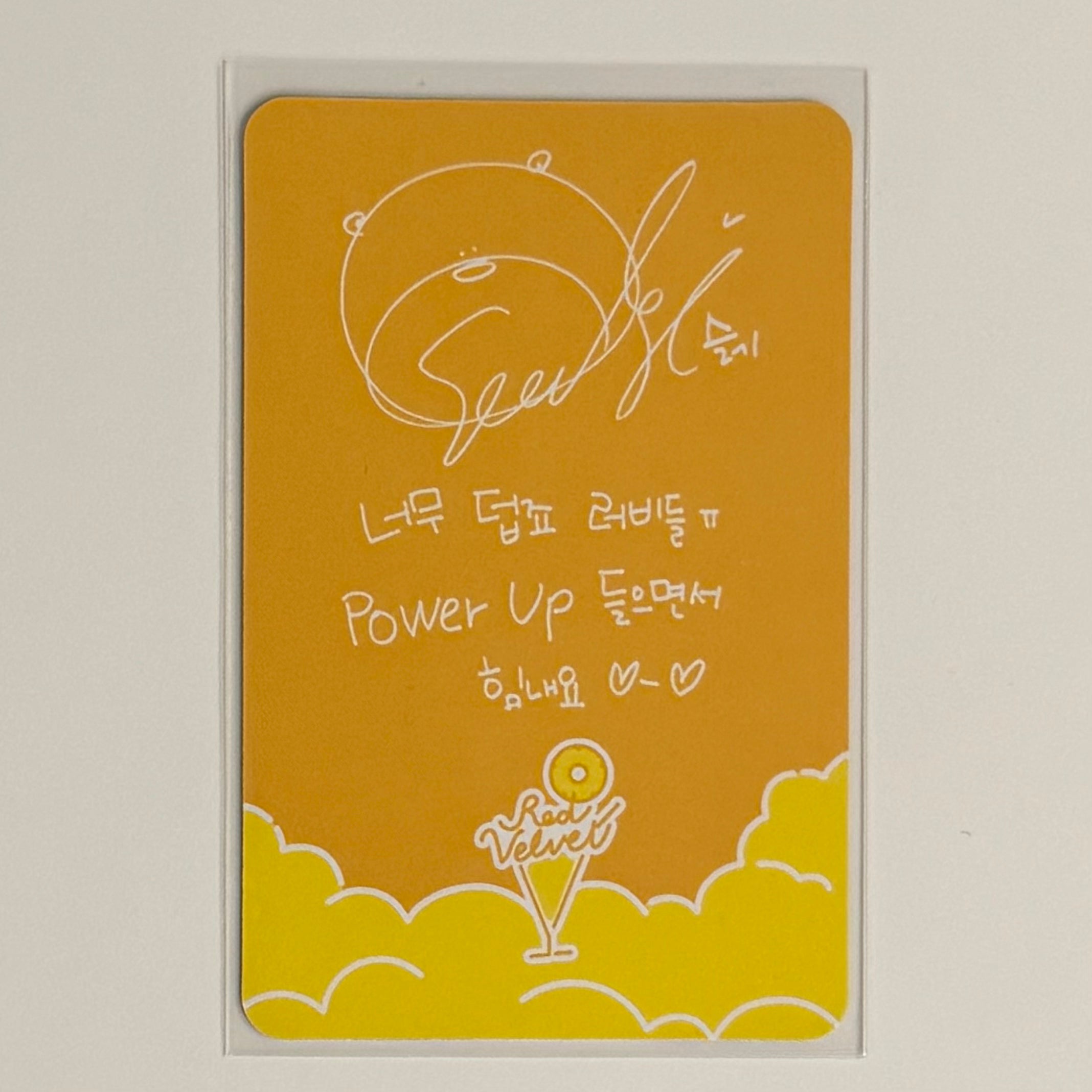 SEULGI (RED VELVET) - SUMMER MAGIC ALBUM PHOTOCARD
