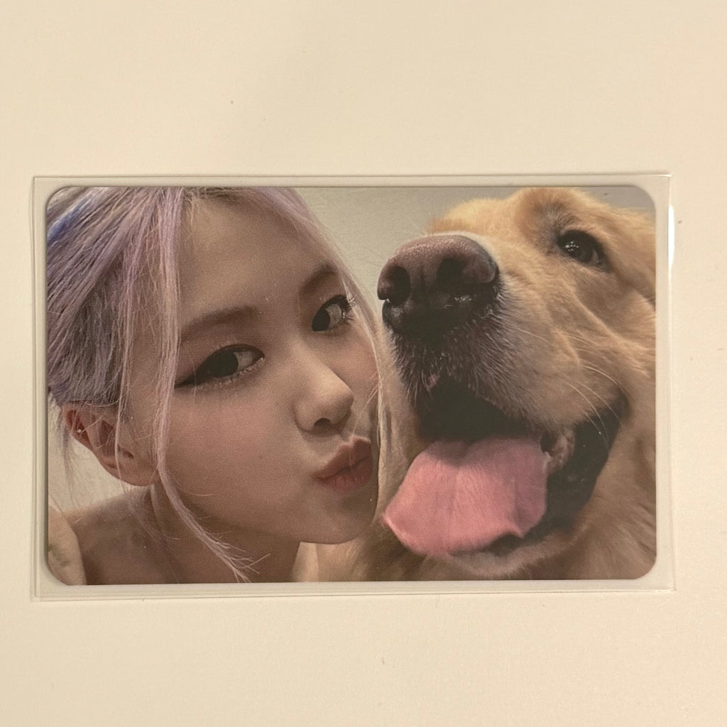 ROSE (BLACKPINK) - THE ALBUM KTOWN4U POB PHOTOCARD