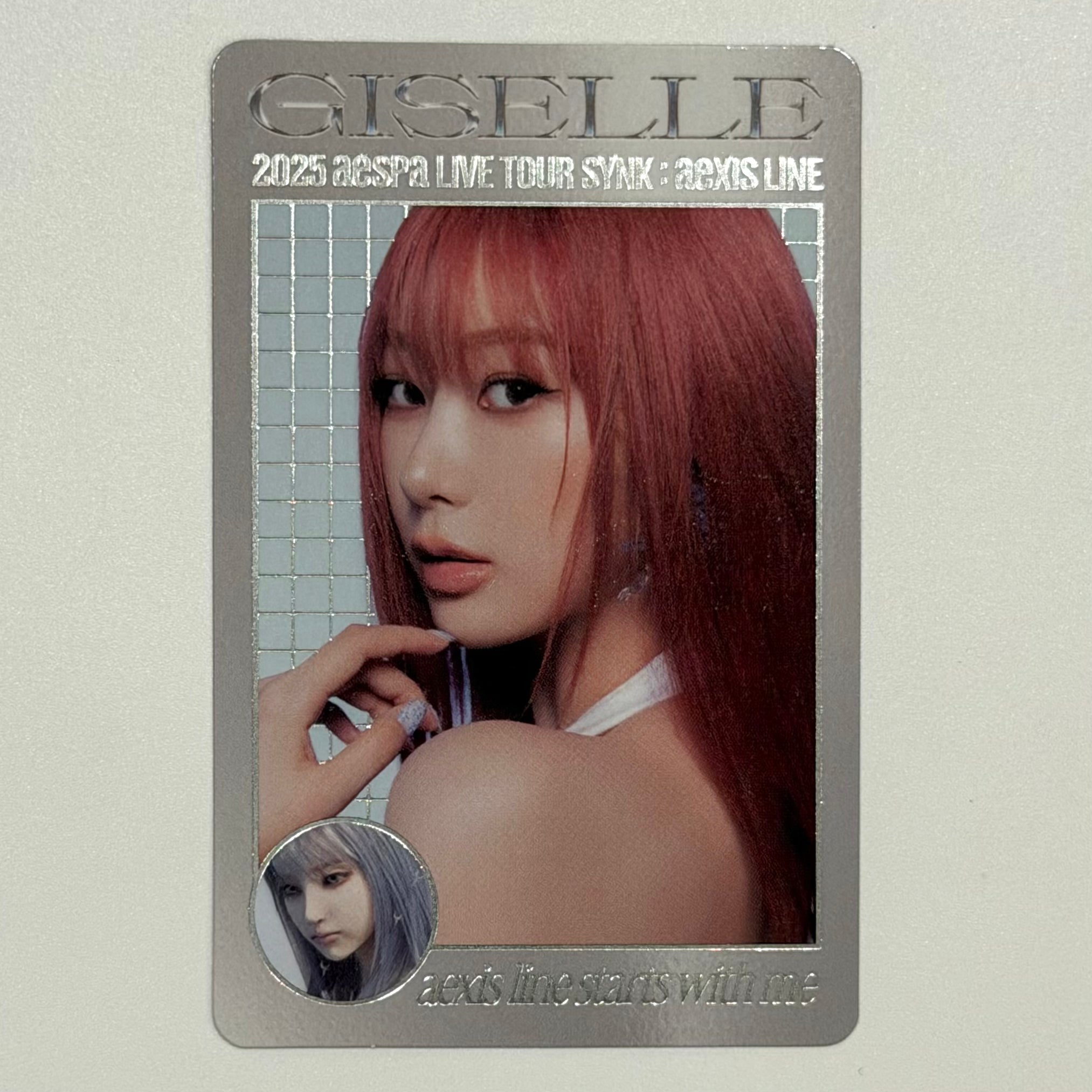 GISELLE (AESPA) - SYNK : aeXIS LINE TRADING CARD PHOTOCARD