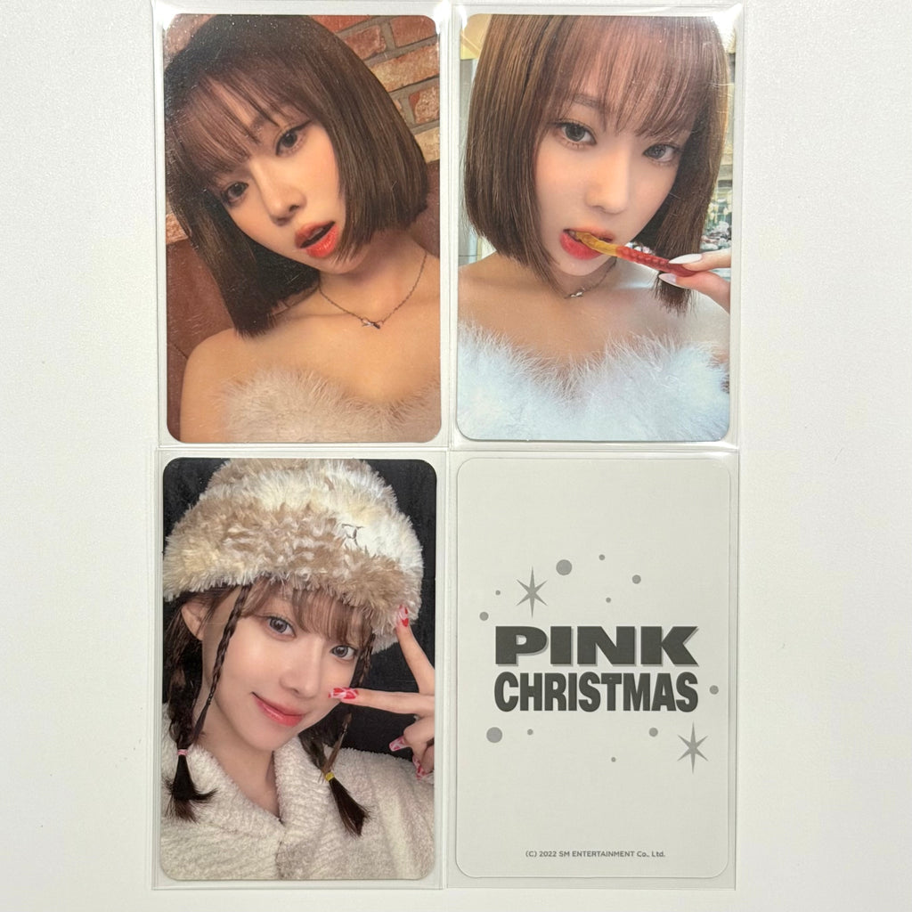 WINTER (AESPA) - PINK CHRISTMAS MD OFFICIAL TRADING PHOTOCARD