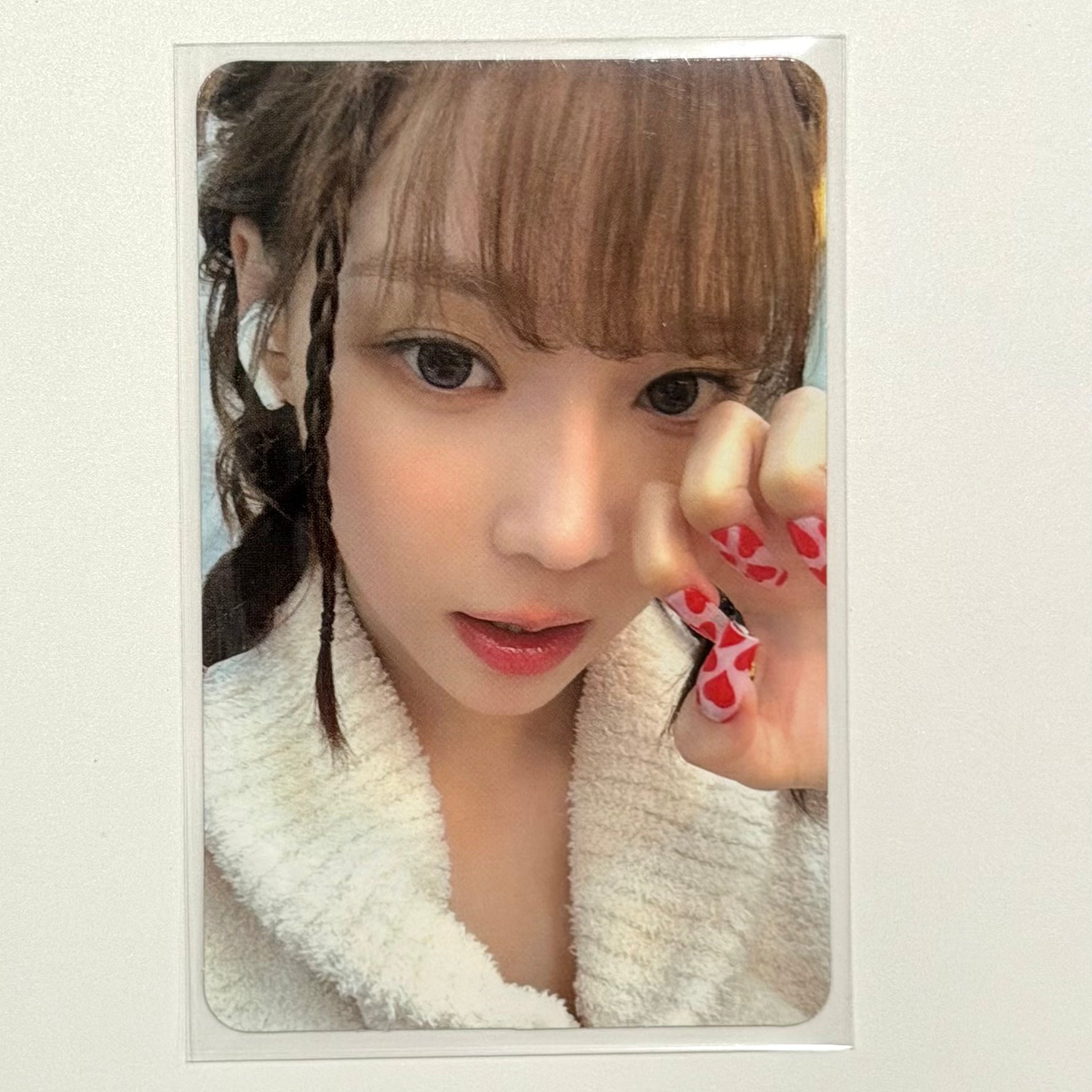 WINTER (AESPA) - PINK CHRISTMAS MD OFFIZIELLE TRADING PHOTOCARD