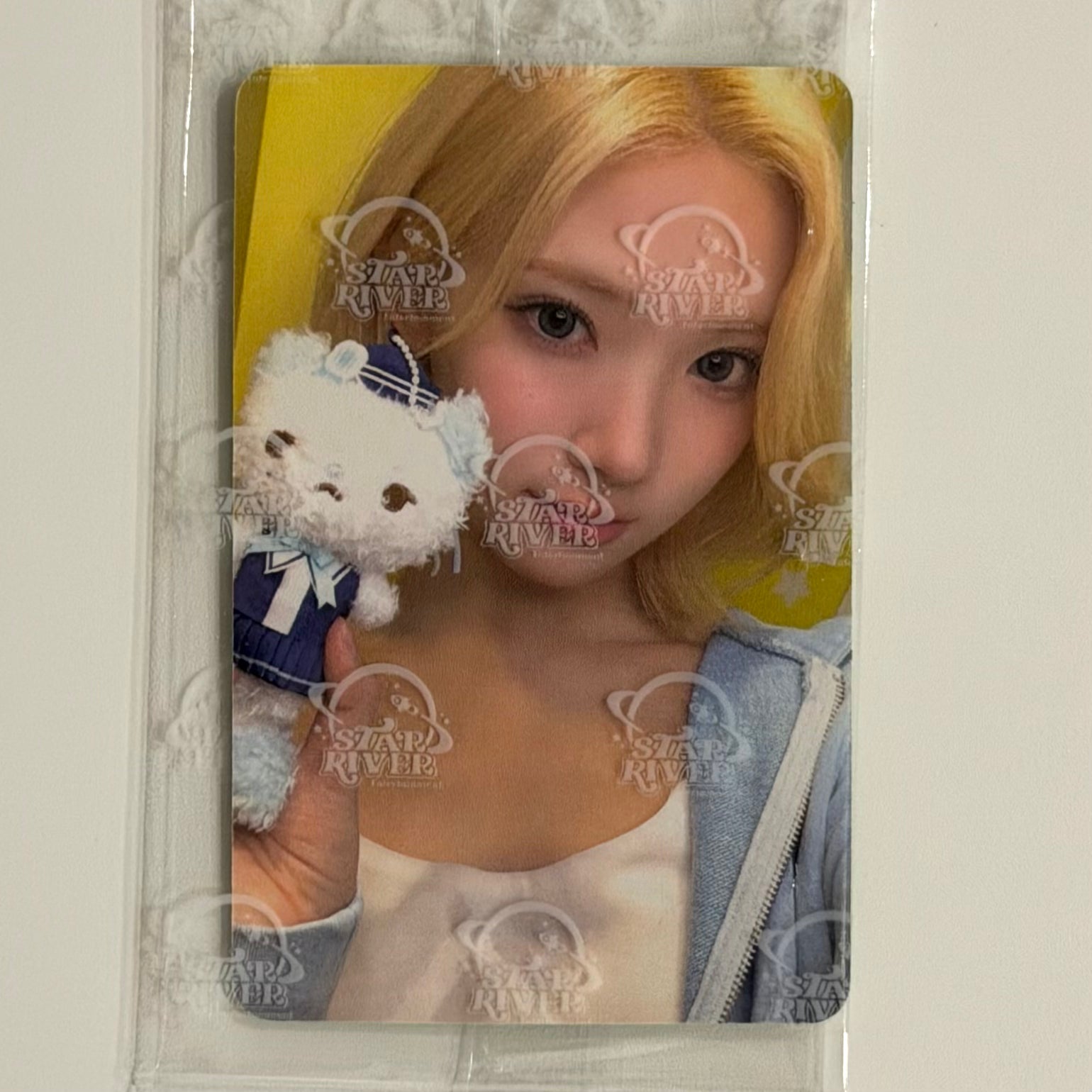 JIWOO (Hearts2Hearts h2h) - LEMON TANG STAR RIVER LUCKY DRAW POB PHOTOCARD