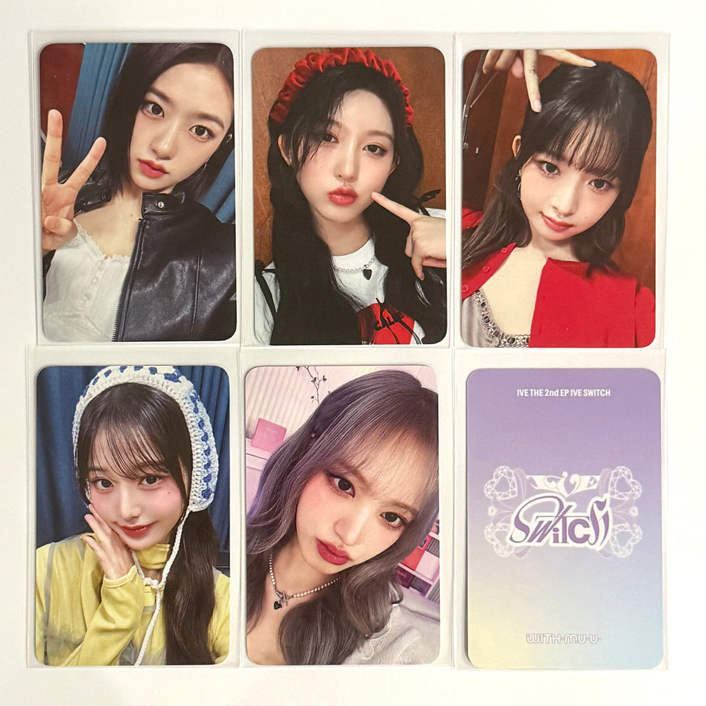 IVE - IVE SWITCH WITHMUU WM POB PHOTOCARD