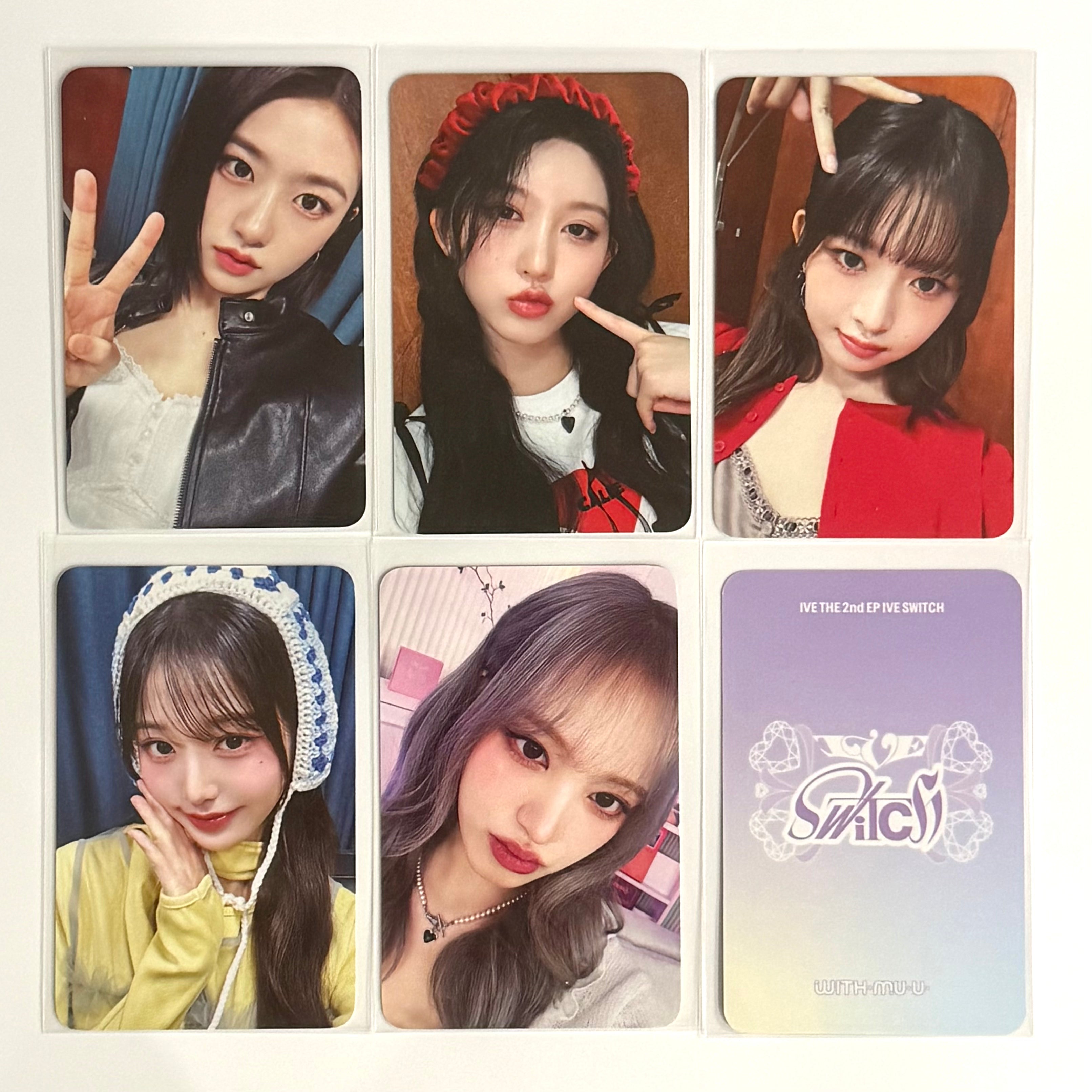 IVE - IVE SWITCH WITHMUU WM POB PHOTOCARD
