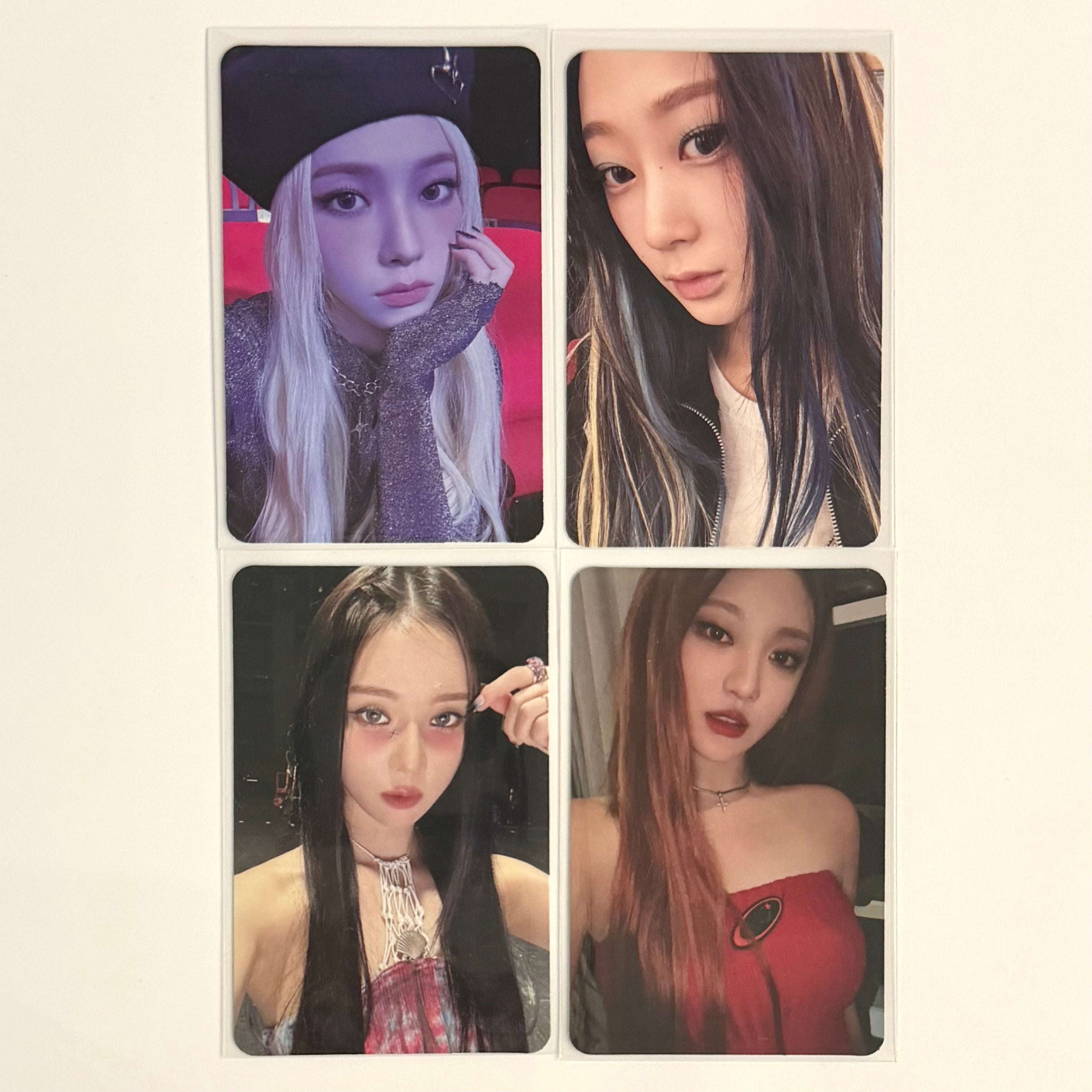 AESPA - MY WORLD POSTER VER ALBUM PHOTOCARD