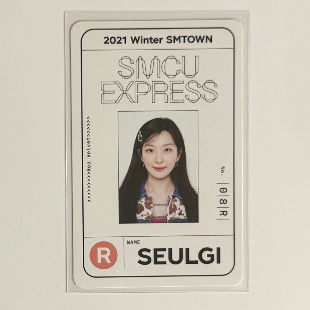 SEULGI (RED VELVET) - SMTOWN 2022 : SMCU EXPRESS ID CARD PHOTOCARD