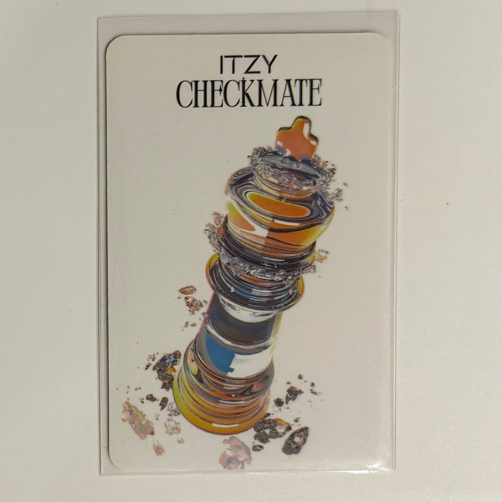 YUNA (ITZY) - CHECKMATE ALBUM PHOTOCARD