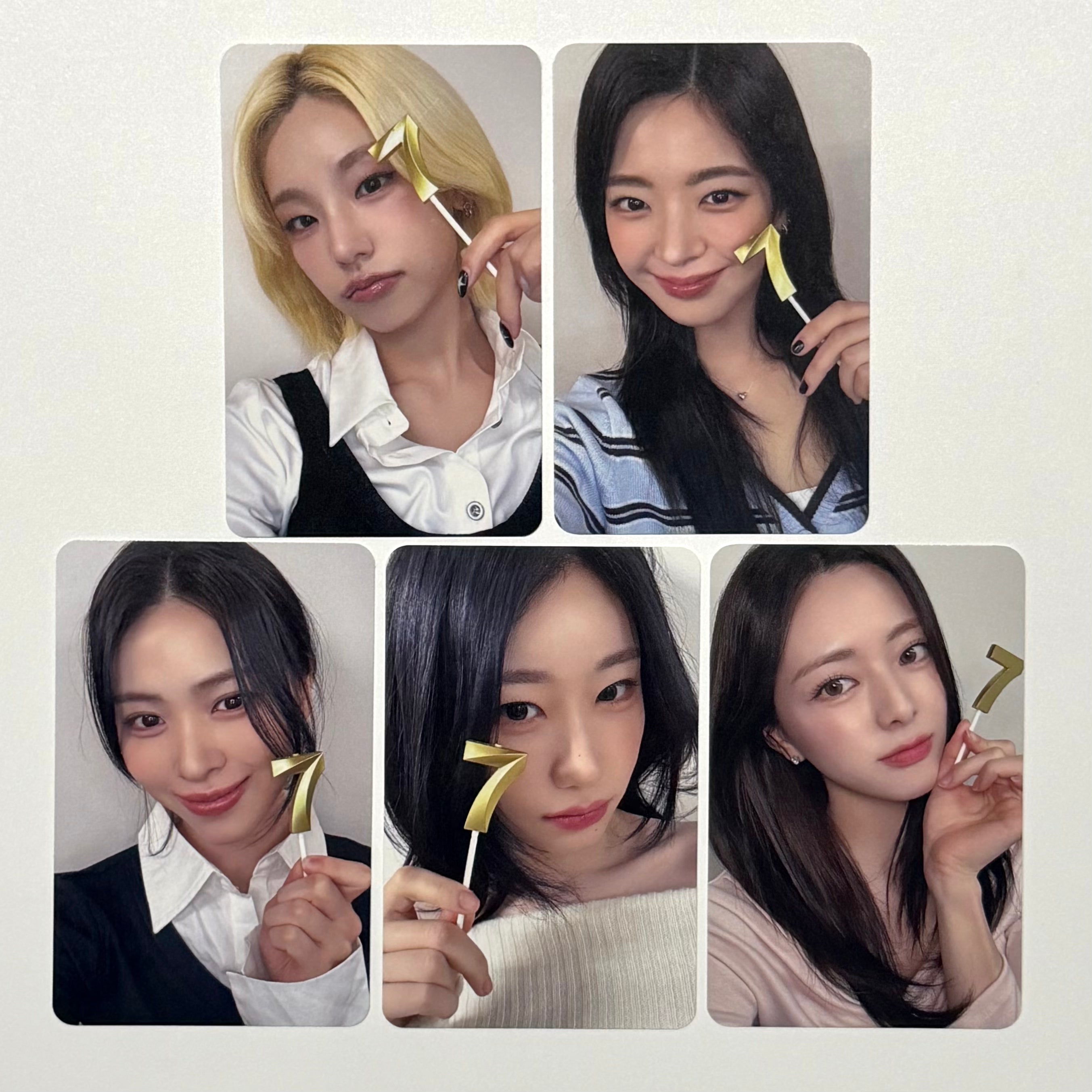ITZY - TUNNEL VISION MS MAKESTAR LUCKY DRAW POB PHOTOCARD