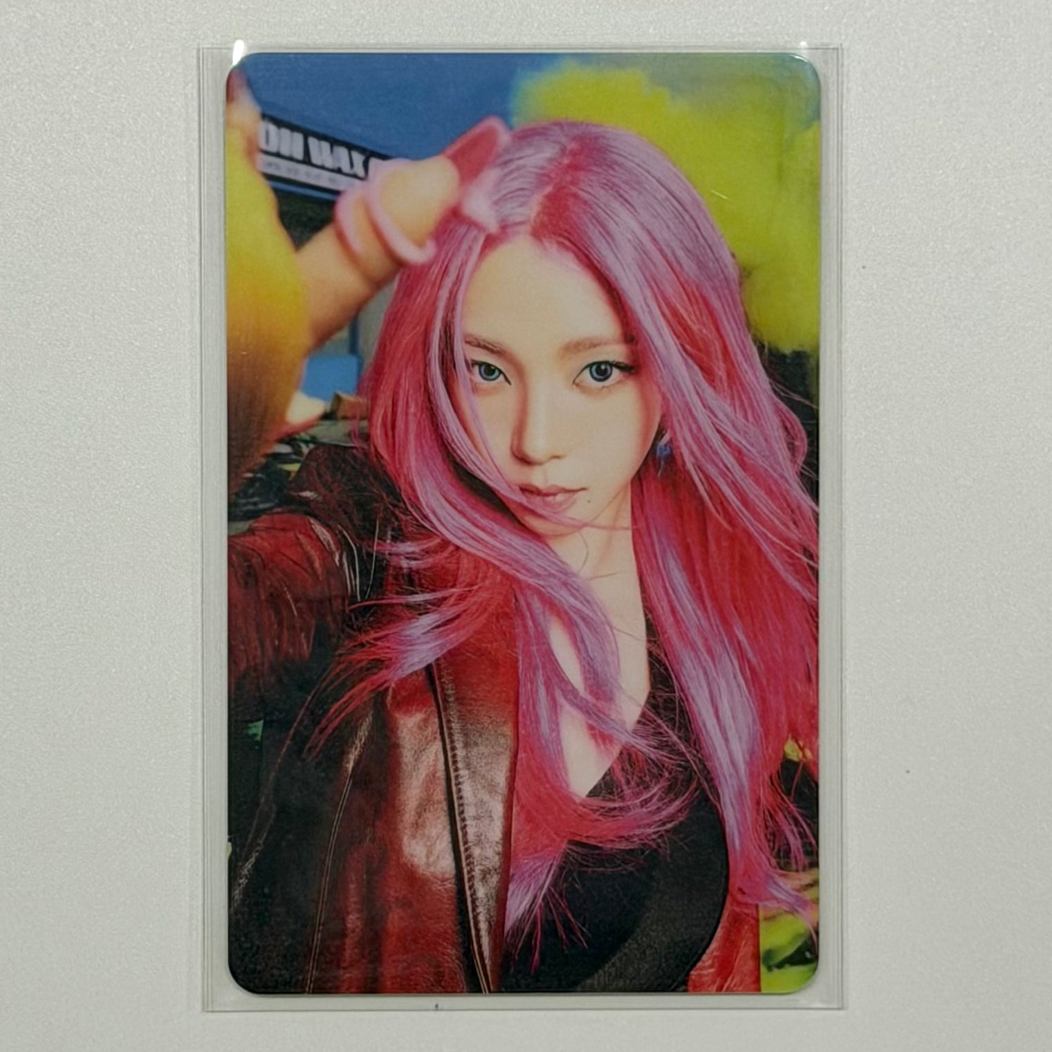 KARINA (AESPA) - LEMONADE QQ MUSIC PHOTOCARD NFC